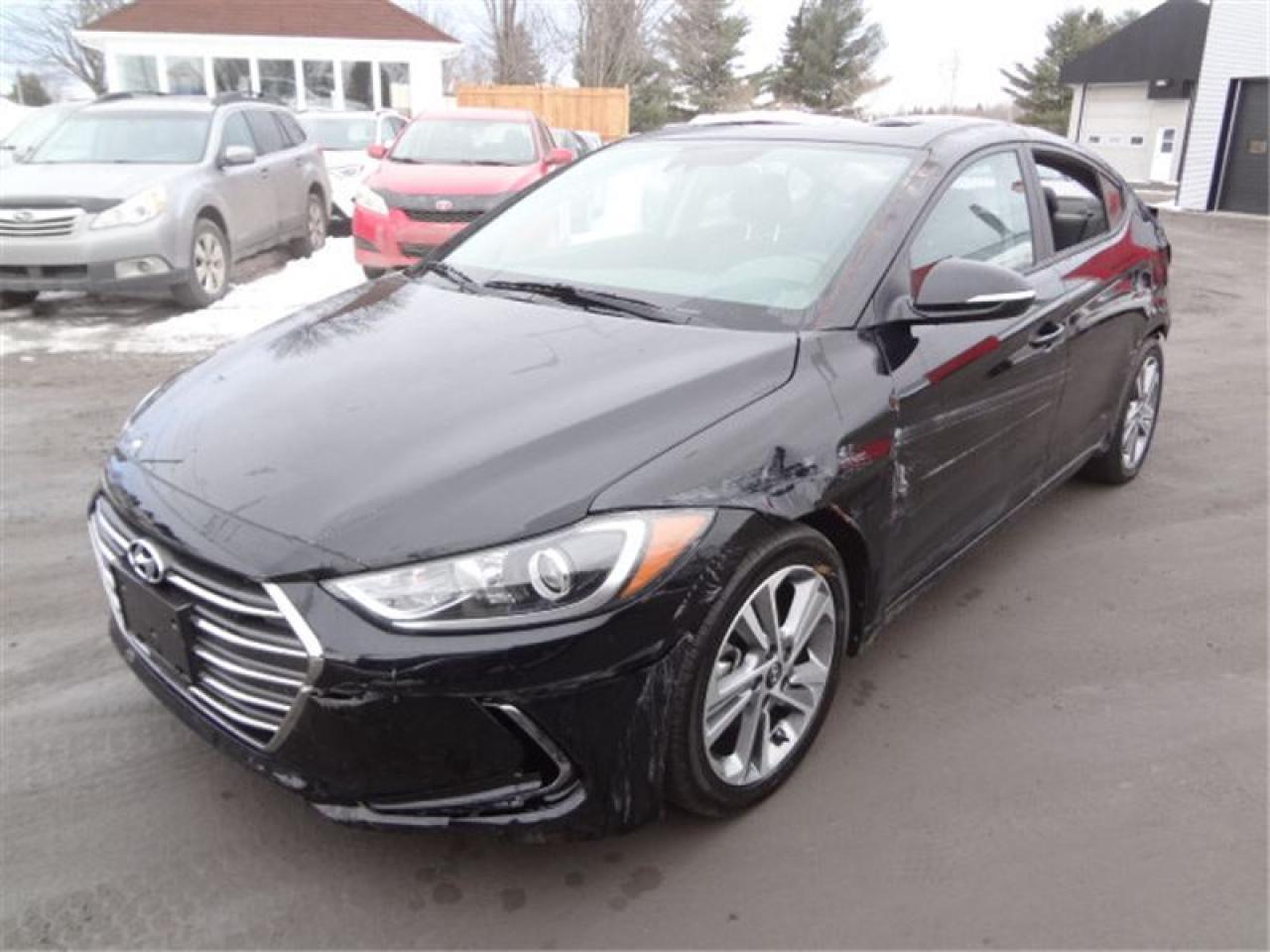 Used 2018 Hyundai Elantra Gls Cuir Toit 2018 for sale in St-Lambert-de-Lauzon, QC