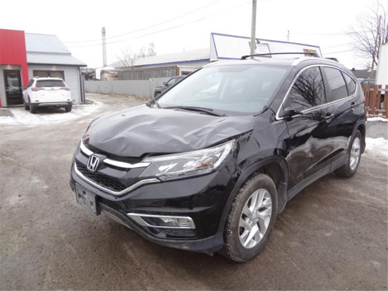 Used 2016 Honda CR-V Ex-L Cuir Toit for sale in St-Lambert-de-Lauzon, QC