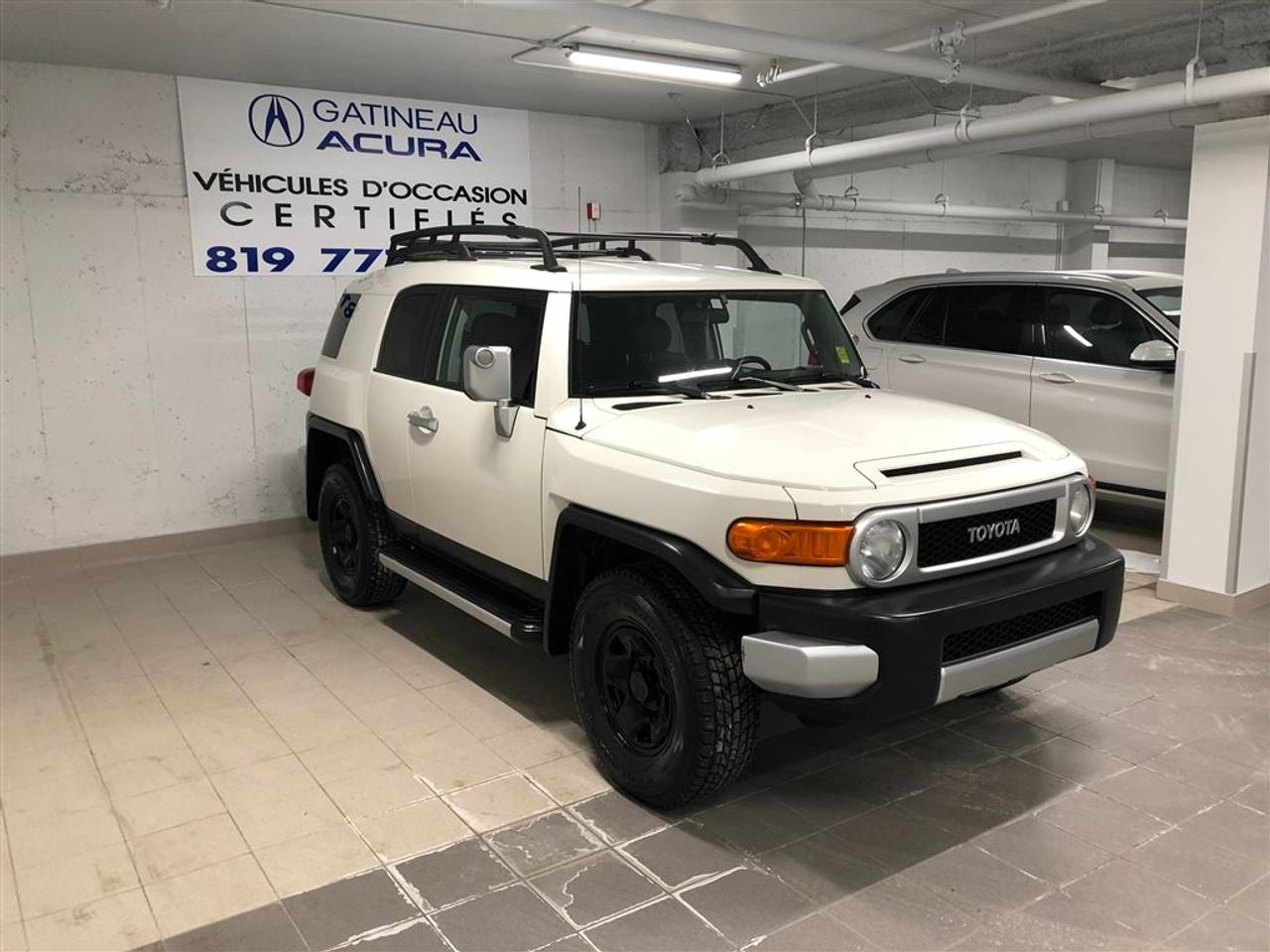 <a href=https://www.gatineauacura.com/occasion/Toyota-FJ_Cruiser-2008.html>https://www.gatineauacura.com/occasion/Toyota-FJ_Cruiser-2008.html</a>

TRES RARE 2008 FJ CRUISER EN PARFAIT ETAT. 2 KITS DE PNEUS EN TRES BONNE CONDITION, AUCUN ACCIDENT, TRES BIEN ENTRETENU, DEMARREUR A DISTANCE        FINANCEMENT DISPONIBLE        VERY RARE 2008 FJ CRUISER, PERFECT CONDITION, 2 SETS OF TIRES IN VERY GOOD SHAPE, NO ACCIDENT, VERY WELL MAINTAINED, REMOTE STARTER        QUEBEC OR ONTARIO SAFETY INCLUDED IN THE PRICE        FINANCING AVAILALBE