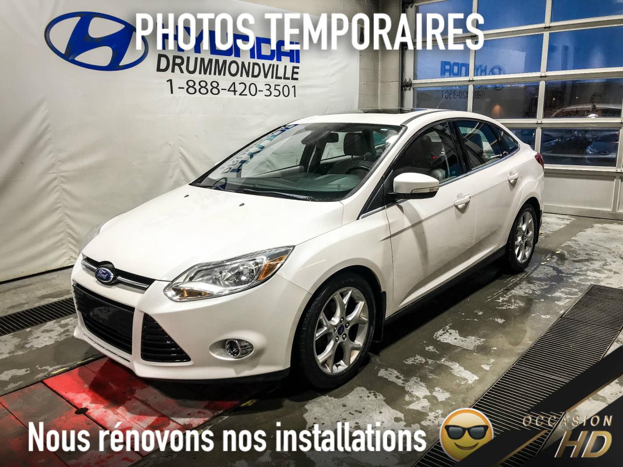 Used 2012 Ford Focus SEL + SONY + TOIT + 17'' + BLUETOOTH + W for sale in Drummondville, QC