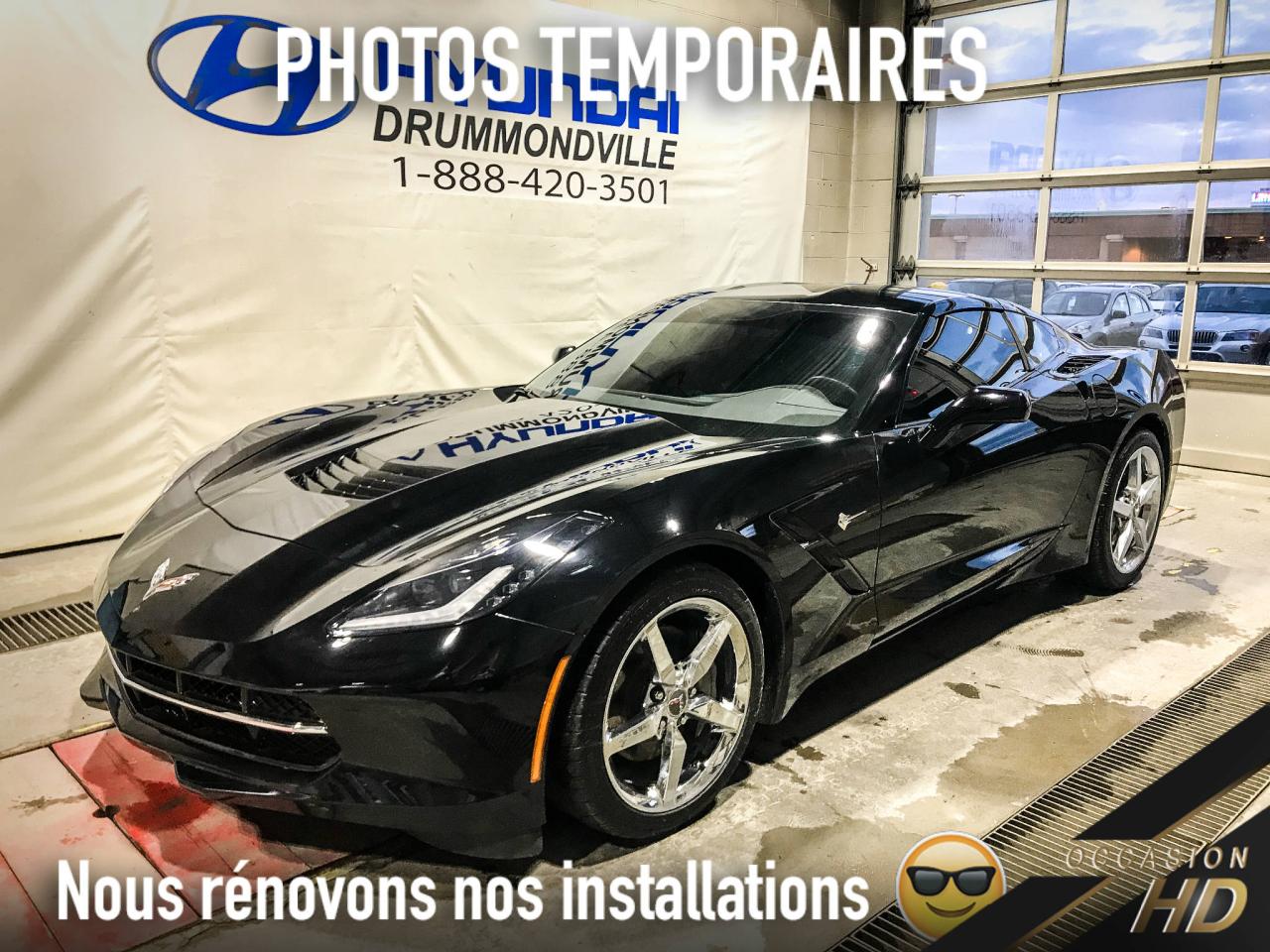 Used 2014 Chevrolet Corvette 1LT + MANUELLE + BOSE + CRUISE + CAMERA for sale in Drummondville, QC