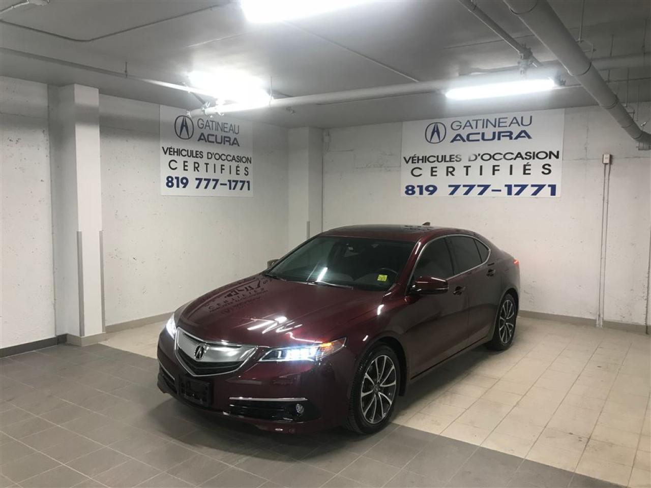 Used 2015 Acura TLX Elite Cert. Program for sale in Gatineau, QC
