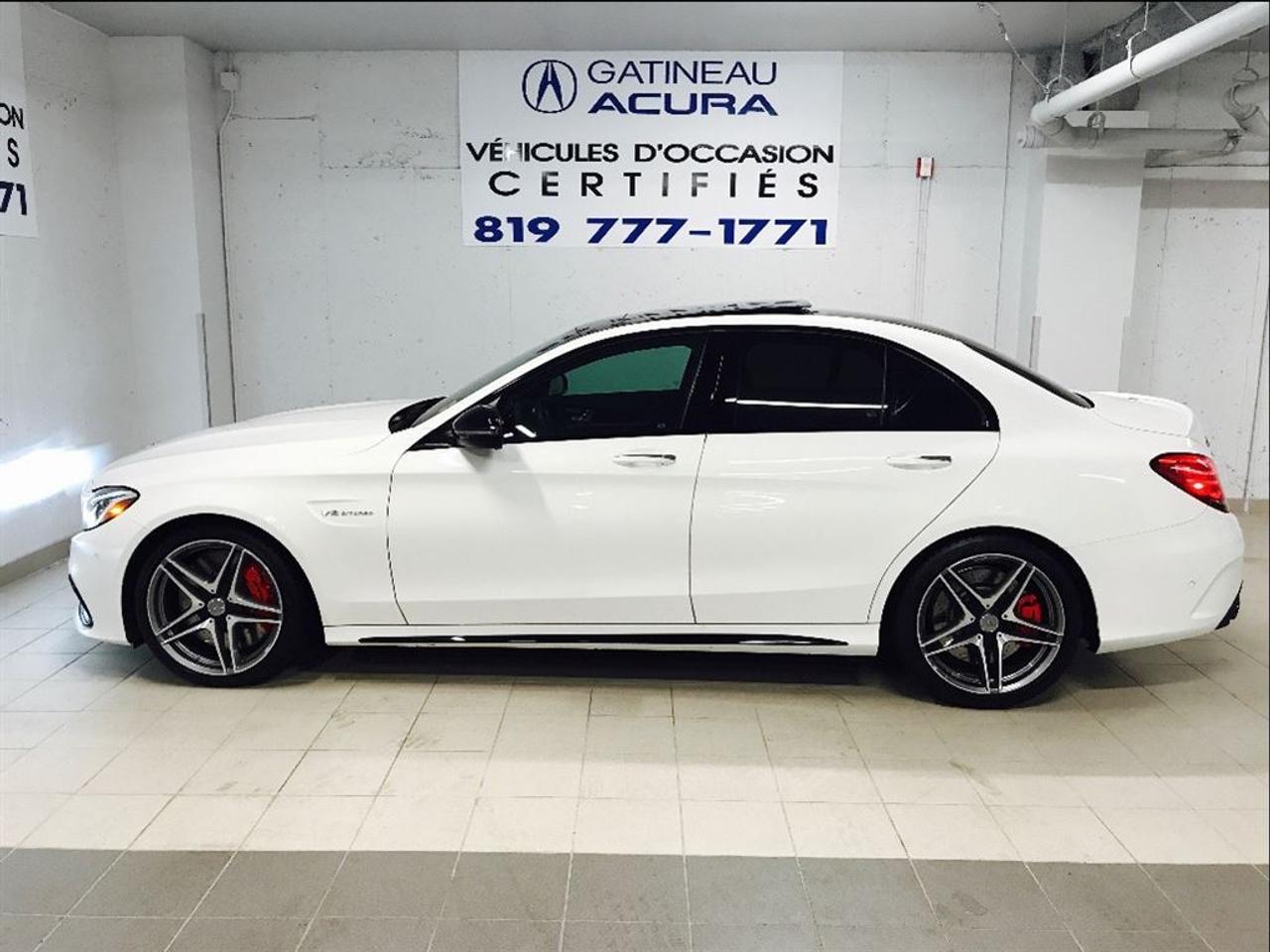 <a href=https://www.gatineauacura.com/occasion/MercedesBenz-CClass-2016.html>https://www.gatineauacura.com/occasion/MercedesBenz-CClass-2016.html</a>

2016 C63s AMG, 1 OWNER, CLEAN CANADIAN VEHICLE WITH A CLEAN CARPROOF,THIS CAR IS IN GEM MINT CONDITION, STILL UNDER FULL MERCEDES CANADA WARRANTY, NEVER SEEN WINTER,INTELLIGENT DRIVE PACKAGE,AMG NIGHT PACKAGE,36 Month/3 Services Prepaid Maintenance Package,INCLUDES SAFETY & E TEST FOR ONTARIO OR QUEBEC.