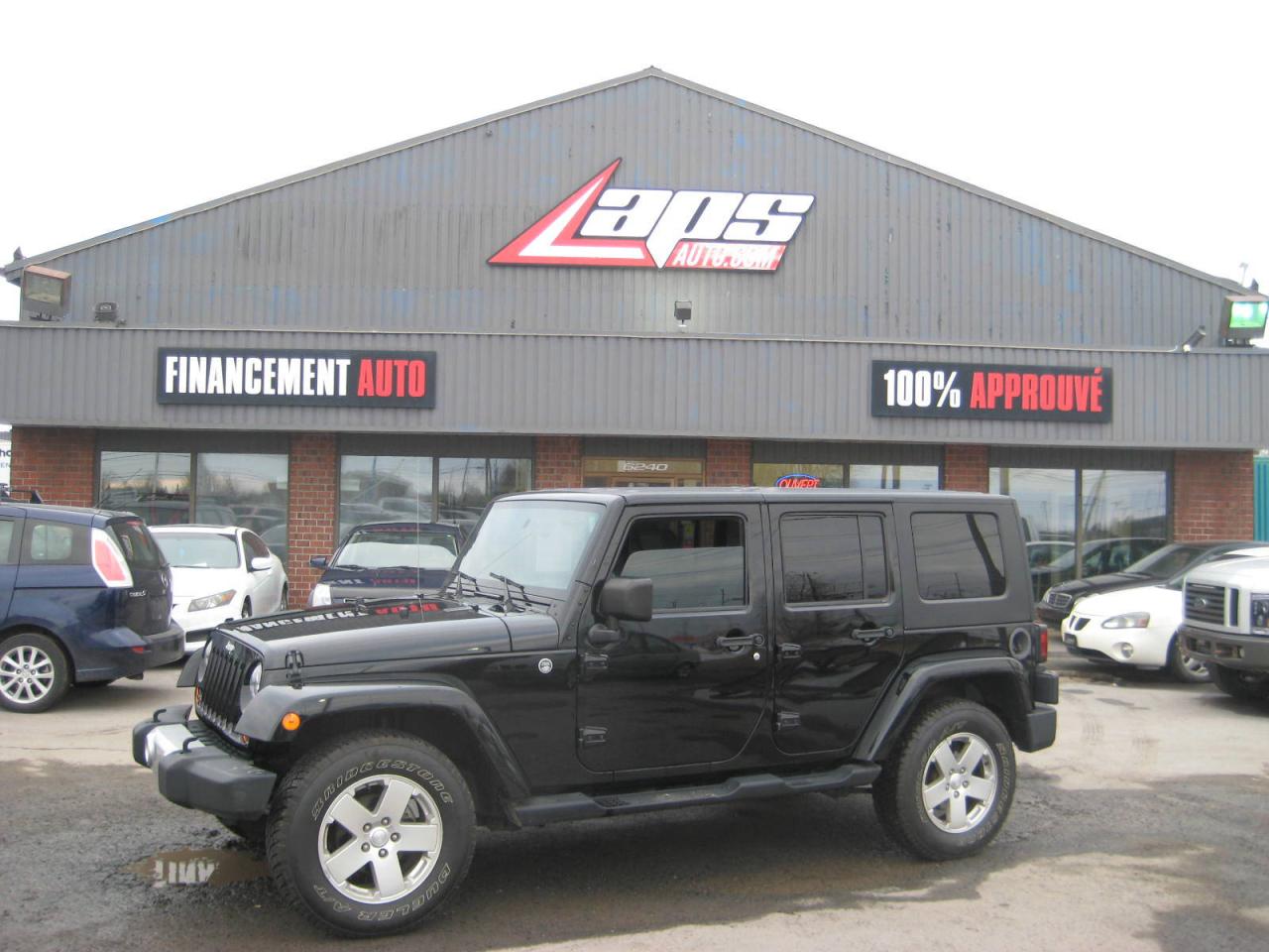 Used 2010 Jeep Wrangler Modèle Sahara 4 portes traction intégral for sale in Ste-Catherine, QC
