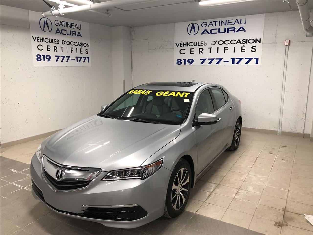 <a href=https://www.gatineauacura.com/occasion/Acura-TLX-2017.html>https://www.gatineauacura.com/occasion/Acura-TLX-2017.html</a>

Acura Navigation System with Voice Recognition?§,??  Acura Premium Sound System with AM/FM/SiriusXM?? tuner, MP3/Windows Media® Audio compatibility, in-dash CD player and 7 speakers including subwoofer  Blind Spot Information (BSI) system§  Cross-Traffic Alert System§  Heated steering wheel  Heated rear seats  Perforated Premium Milano leather-trimmed interior  Remote engine starter
