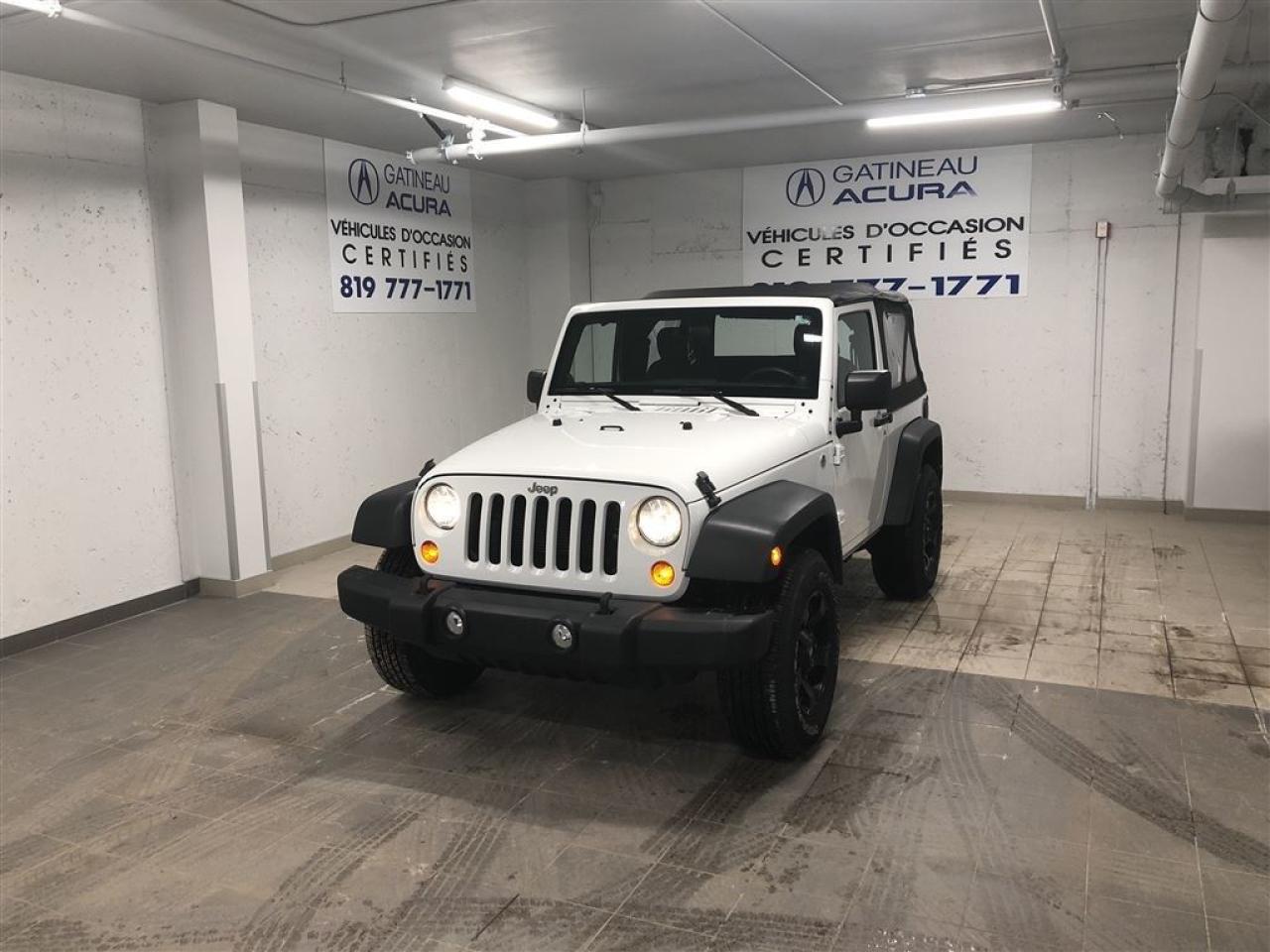 Used 2013 Jeep Wrangler SPORT for sale in Gatineau, QC