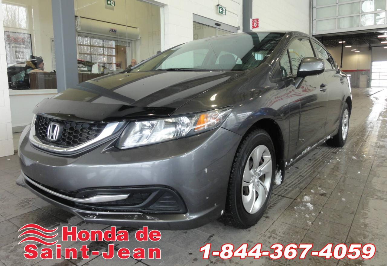 Used 2013 Honda Civic 4dr LX Automatique A/C Sieges Chauffants for sale in St-Jean-Sur-Richelieu, QC