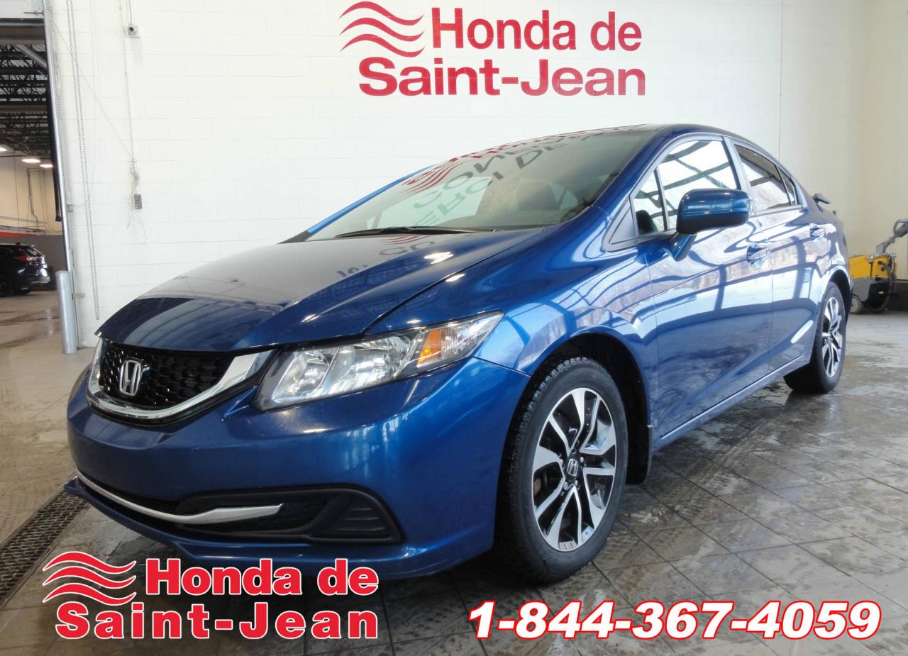 Used 2015 Honda Civic 4dr EX Toit A/C Mags for sale in St-Jean-Sur-Richelieu, QC