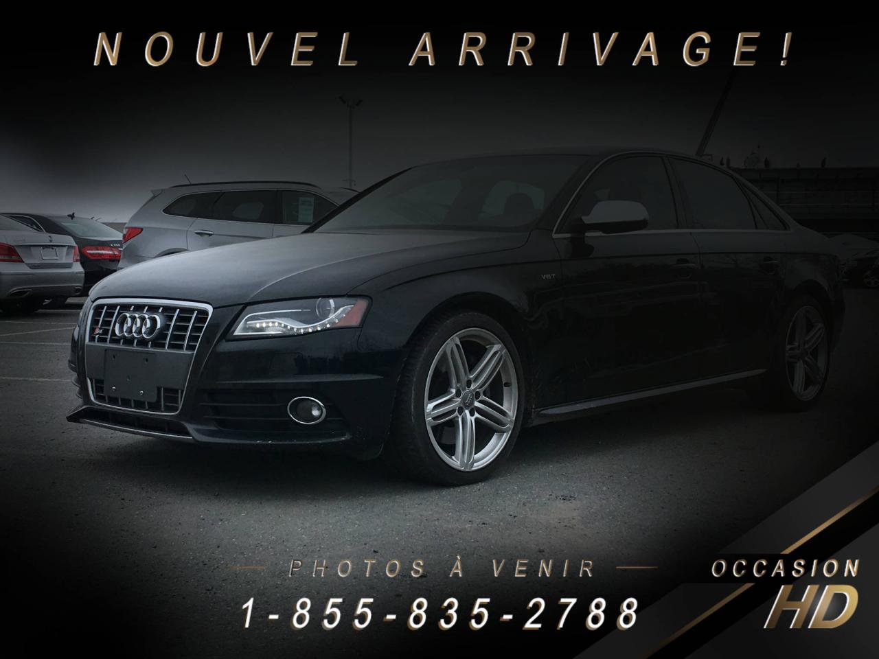 Used 2012 Audi S4 S4 PREMIUM PLUS QUATTRO 3.0T for sale in Drummondville, QC