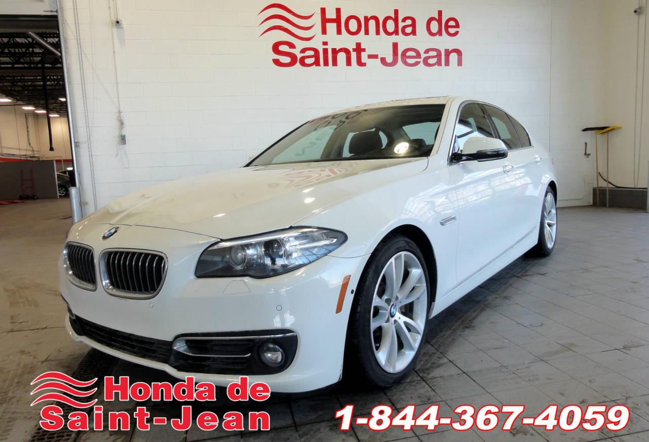 Used 2014 BMW 5 Series 4dr Sdn 535d xDrive AWD for sale in St-Jean-Sur-Richelieu, QC