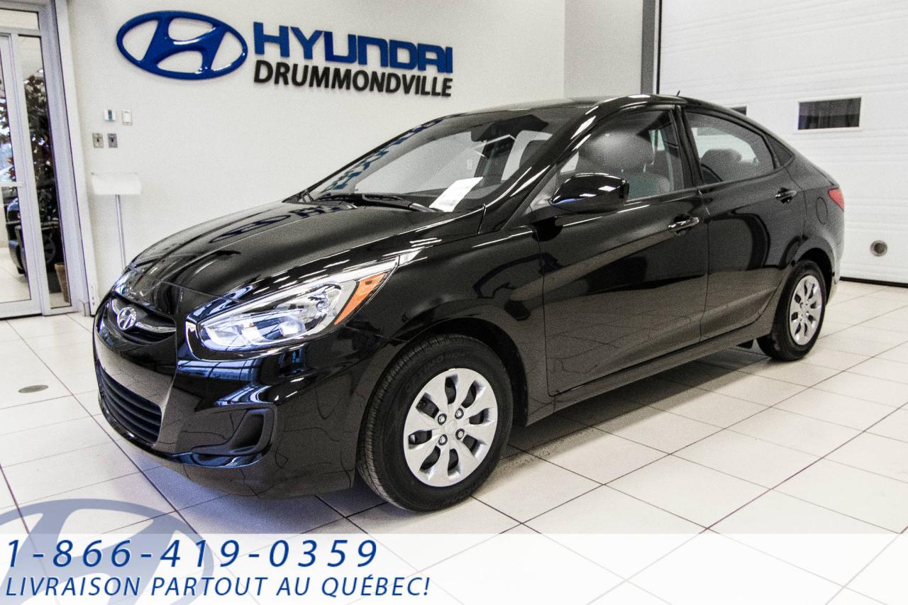 Used 2017 Hyundai Accent ECONOMIQUE + GARANTIE 5 ANS COMPLETE!! for sale in Drummondville, QC