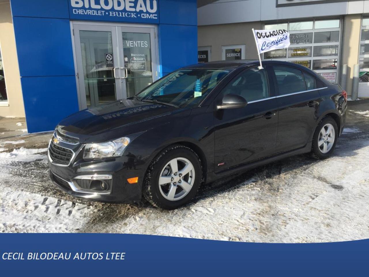 Used 2015 Chevrolet Cruze RS for sale in Ste-Anne-de-Beaupré, QC