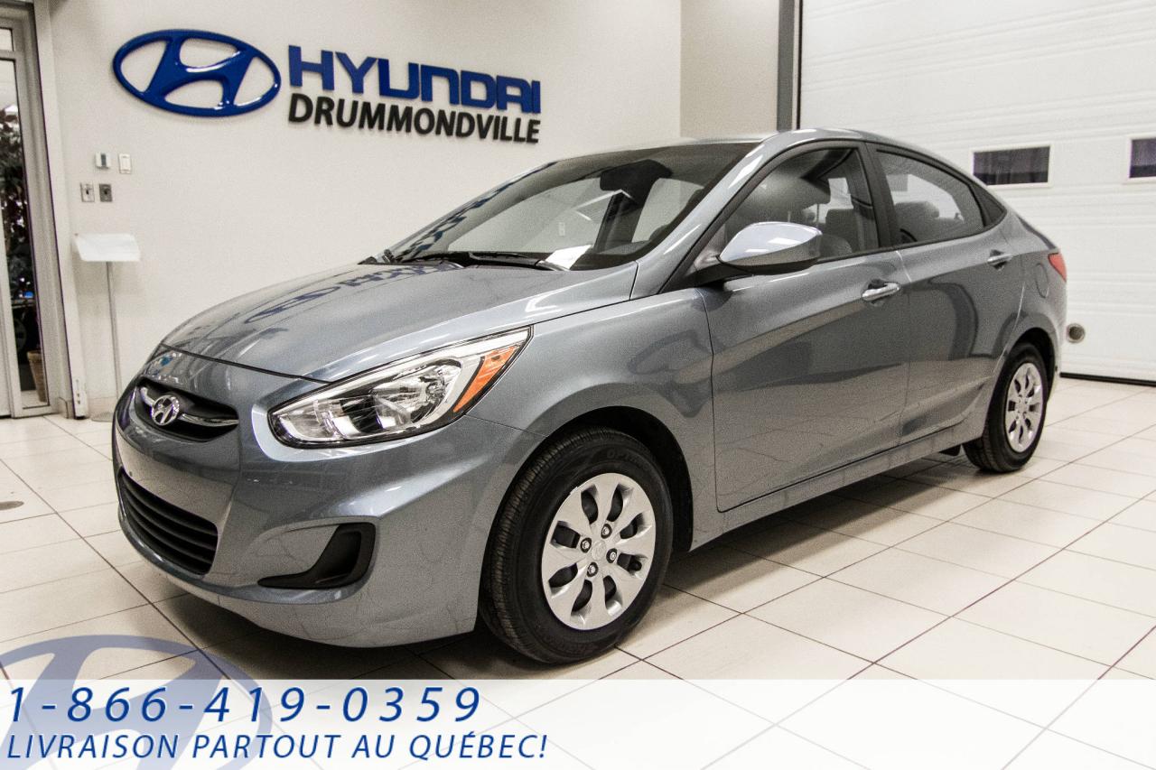 Used 2017 Hyundai Accent ECONOMIQUE + GARANTIE 5 ANS COMPLETE!! for sale in Drummondville, QC