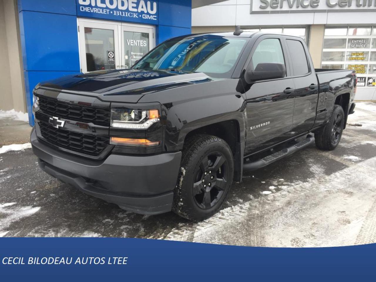 Used 2016 Chevrolet Silverado 1500 Black Out for sale in Ste-Anne-de-Beaupré, QC