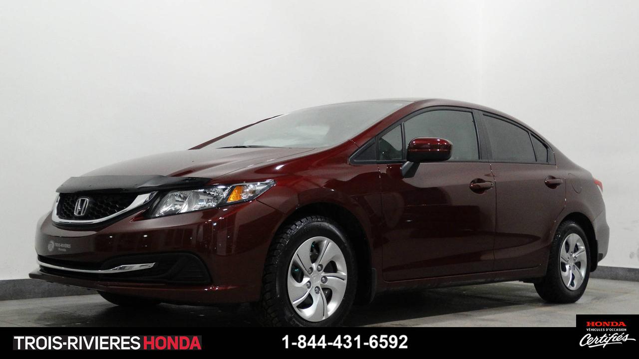 <a href=https://www.troisriviereshonda.com/occasion/Honda-Civic-2015.html>https://www.troisriviereshonda.com/occasion/Honda-Civic-2015.html</a>

** CERTIFIÉ HONDA ** Garantie global 5 ans / 120 000 km ou jusquau 2020/10/14 ** Bas kilométrage ** Très propre, régulateur de vitesse, air climatisé, sièges chauffants, miroirs électriques et chauffants, port USB, commandes audio au volant, protège-capot, vitres teintées, caméra de recul, bluetooth. Véhicule jamais accidenté et un seul propriétaire !!! Véhicule fiable et inspecté par nos experts, prêt à partir !!! Garantie prolongée disponible ainsi quéchange accepté. Lhistorique du rapport Carproof accompagne tous nos véhicules récents et bien entretenus.

Chez Trois-Rivières Honda, venez faire lessai de cette unité inspectée. Première, deuxième et troisième chance au crédit disponible. 

Vous pouvez également profiter du programme Certifié Honda, qui est admissible aux véhicules Honda 2013-2014-2015-2016-2017 doccasion. La garantie de 7 ans/160 000 km (Fit et Civic) ou 6 ans/120 000 km (autres modèles Honda) et les taux de financement avantageux à partir de 2.99% sont disponibles selon le modèle sélectionné. Contactez un conseiller doccasion ou faites une demande de crédit en ligne au www.troisriviereshonda.com

Linspection certifiée comprend les freins, les pneus, la suspension, les roues, les mags, les filtres, les huiles, les liquides, les entretiens recommandés et lhistorique Carproof.

Exclusivités
Garantie de bon fonctionnement incluse sur tous nos véhicules.  Nous payons le maximum pour votre véhicule déchange + TPS & TVQ.  Évaluation gratuite effectuée par nos spécialistes. 
Plus de 300 véhicules de toutes marques en inventaire. Le plus grand choix de véhicules neufs et doccasion à Trois-Rivières.