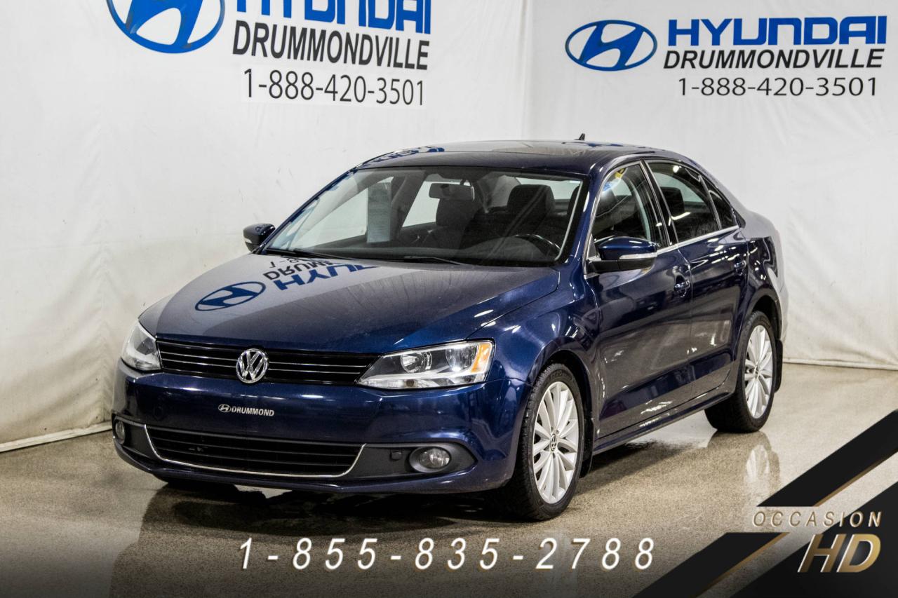 Used 2011 Volkswagen Jetta TDI + HIGHLINE + CUIR + TOIT + 17'' + WO for sale in Drummondville, QC