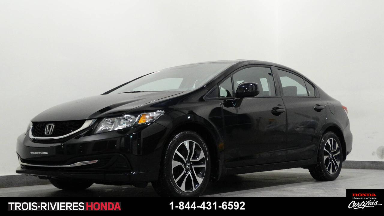 <a href=https://www.troisriviereshonda.com/occasion/Honda-Civic-2013.html>https://www.troisriviereshonda.com/occasion/Honda-Civic-2013.html</a>

** CERTIFIÉ HONDA ** Très propre, bas kilométrage, bien équipé, régulateur de vitesse, air climatisé, sièges chauffants, caméra de recul, miroirs électriques et chauffants, port USB, commandes audio au volant, toit ouvrant, jantes en alliage, bluetooth. Véhicule fiable et inspecté par nos experts, prêt à partir !!! Garantie prolongée disponible ainsi quéchange accepté. Lhistorique du rapport Carproof accompagne tous nos véhicules récents et bien entretenus.

Chez Trois-Rivières Honda, venez faire lessai de cette unité inspectée. Première, deuxième et troisième chance au crédit disponible. 

Vous pouvez également profiter du programme Certifié Honda, qui est admissible aux véhicules Honda 2013-2014-2015-2016-2017 doccasion. La garantie de 7 ans/160 000 km (Fit et Civic) ou 6 ans/120 000 km (autres modèles Honda) et les taux de financement avantageux à partir de 2.99% sont disponibles selon le modèle sélectionné. Contactez un conseiller doccasion ou faites une demande de crédit en ligne au www.troisriviereshonda.com

Linspection certifiée comprend les freins, les pneus, la suspension, les roues, les mags, les filtres, les huiles, les liquides, les entretiens recommandés et lhistorique Carproof.

Exclusivités
Garantie de bon fonctionnement incluse sur tous nos véhicules.  Nous payons le maximum pour votre véhicule déchange + TPS & TVQ.  Évaluation gratuite effectuée par nos spécialistes. 
Plus de 300 véhicules de toutes marques en inventaire. Le plus grand choix de véhicules neufs et doccasion à Trois-Rivières.