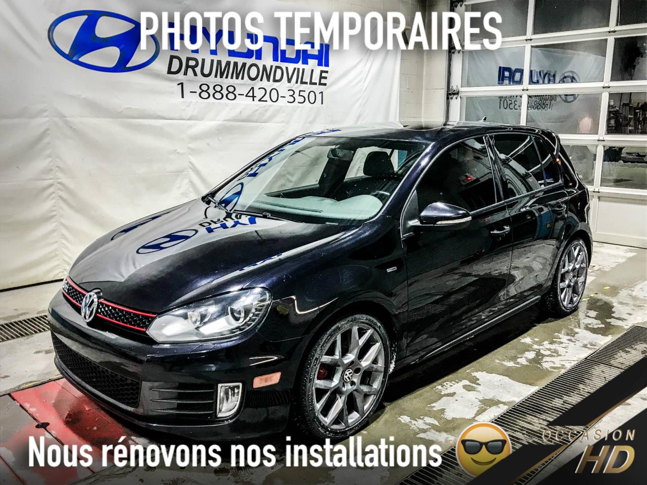 Used 2013 Volkswagen Golf GTI WOLFSBURG + NAVI + TOIT + DYNAUDIO + 18' for sale in Drummondville, QC