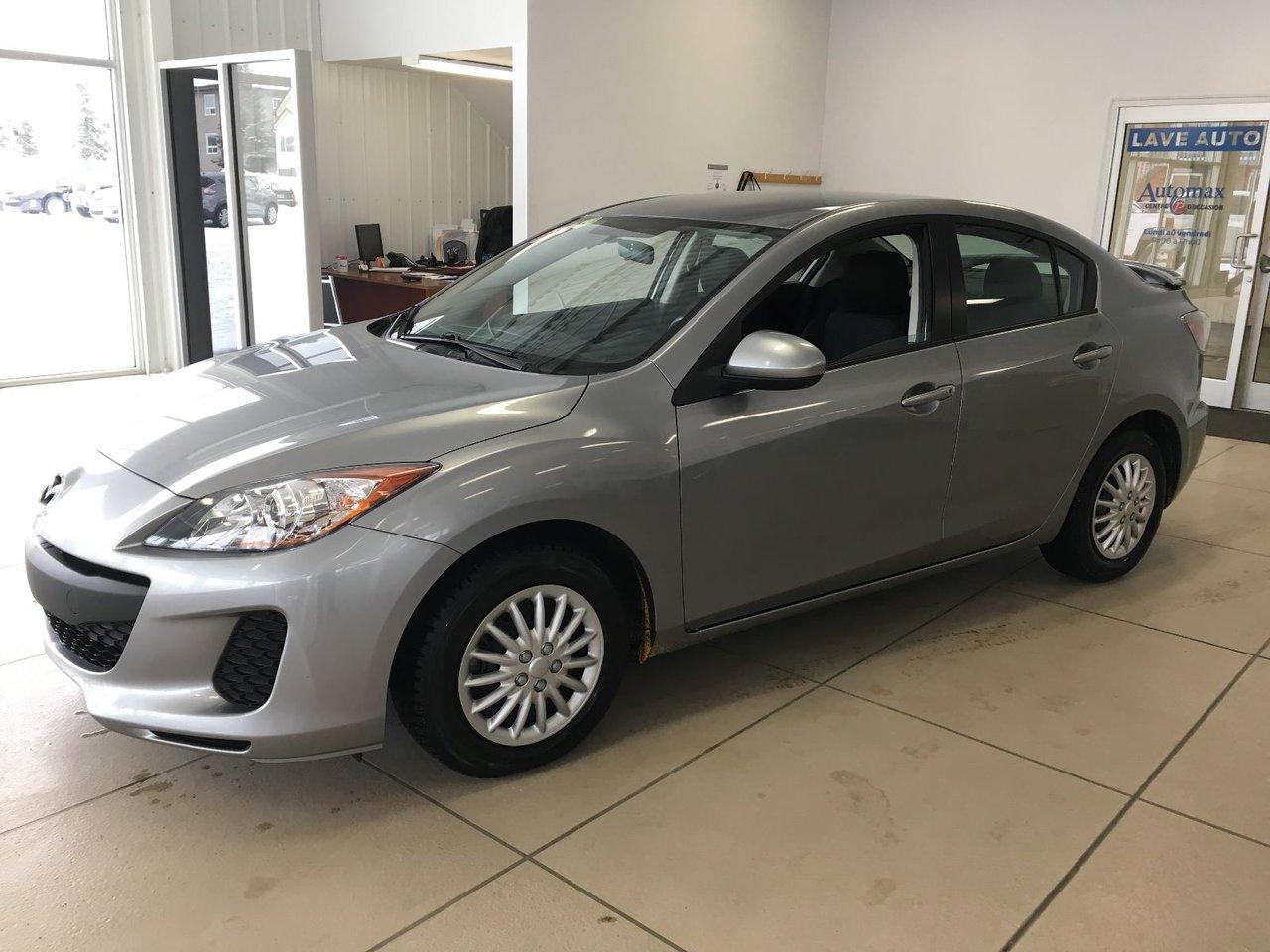 <a href=https://www.poiriernissan.com/occasion/Mazda-3-2013.html>https://www.poiriernissan.com/occasion/Mazda-3-2013.html</a>

Mazda 3 GX *** TR?S BAS KM *** 2013Essuie-glaces intermittents, Anti-démarreur, Freins ABS, Contrôle de stabilité, Coussins gonflables latéraux, Lecteur CD, Lecteur MP3, Air climatisé, Lampes de lecture arrière, Volant ajustable, Tapis protecteurs, Rétroviseur électrique, Direction assistée, Sièges tissu, Freins à disque, Antipatinage, Verrous de sécurité pour enfants, Sièges baquets
