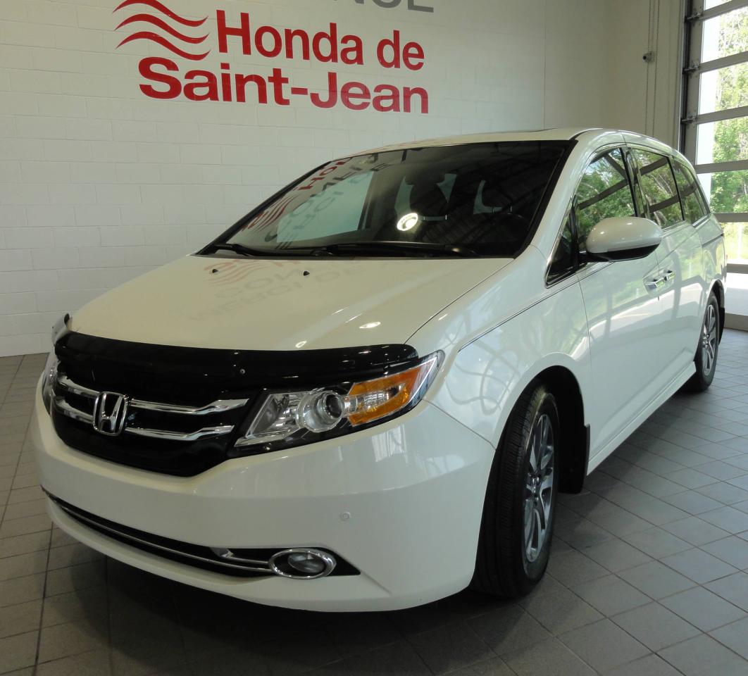 Used 2015 Honda Odyssey Familiale TOURING DVD Cuir Camera Mags for sale in St-Jean-Sur-Richelieu, QC