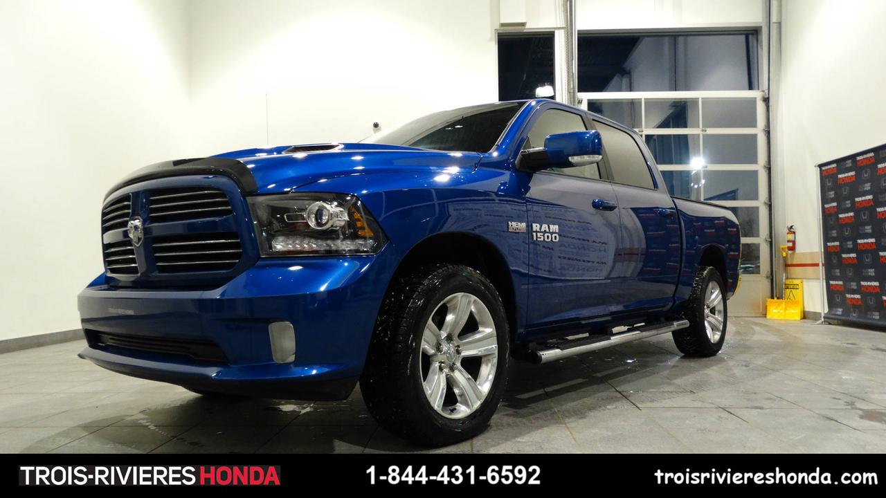 <a href=https://www.troisriviereshonda.com/occasion/RAM-1500-2016.html>https://www.troisriviereshonda.com/occasion/RAM-1500-2016.html</a>

Très propre, bien équipé, régulateur de vitesse, air climatisé, 
attelage remorque, caméra de recul, démarrage sans clé, port USB, miroirs électriques et chauffants, phares antibrouillards, intérieur en cuir et en tissus, marchepieds, vitres teintées, bluetooth, bas kilométrage. Un seul propriétaire !!! Véhicule fiable et inspecté par nos experts, prêt à partir !!! Garantie prolongée disponible ainsi quéchange accepté. Lhistorique du rapport Carproof accompagne tous nos véhicules récents et bien entretenus.

Chez Trois-Rivières Honda, venez faire lessai de cette unité inspectée. Première, deuxième et troisième chance au crédit disponible. 

Contactez un conseiller doccasion ou faites une demande de crédit en ligne au www.troisriviereshonda.com

Exclusivités
Garantie de bon fonctionnement incluse sur tous nos véhicules.  Nous payons le maximum pour votre véhicule déchange + TPS & TVQ.  Évaluation gratuite effectuée par nos spécialistes. 
Plus de 300 véhicules de toutes marques en inventaire. Le plus grand choix de véhicules neufs et doccasion à Trois-Rivières.