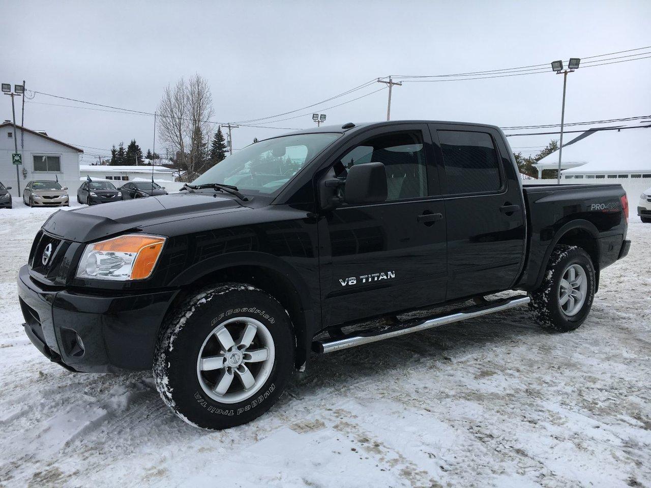 Used 2012 Nissan Titan Pro-4X for sale in Rouyn-Noranda, QC