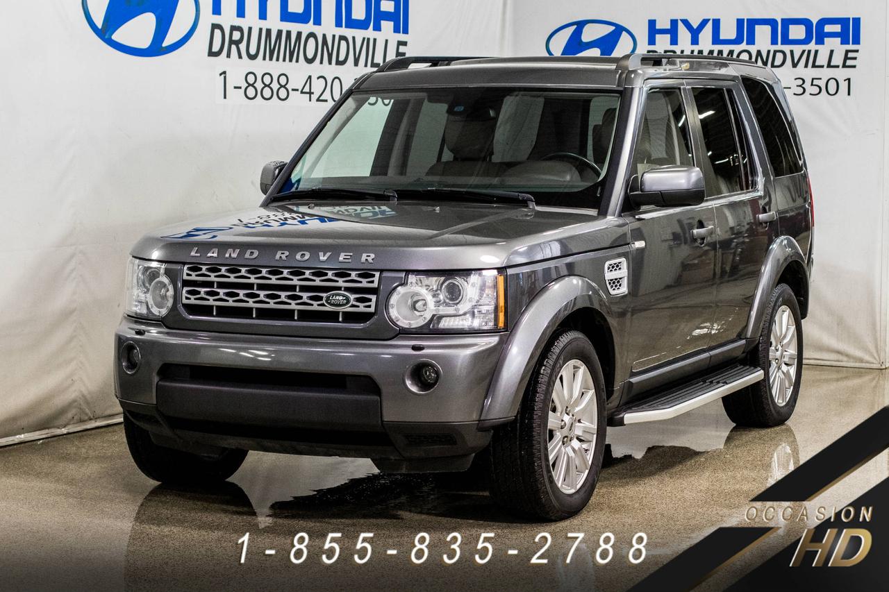 <a href=https://www.hyundaidrummondville.com/occasion/Land_Rover-LR4-2013.html>https://www.hyundaidrummondville.com/occasion/Land_Rover-LR4-2013.html</a>

CERTIFIÉ LAND ROVER 160 000 KM / LR4 2013 HSE LUX V8 / 7 PASSAGERS / JAMAIS ACCIDENTÉ ~ NAVIGATION + 3 TOITS + MAGS 19, TERRAIN-RESPONSE, CAMÉRA ET SONORE DE RECUL, HARMAN/KARDON, SIÈGES CHAUFFANTS À RÉGLAGE ÉLECTRIQUES, BLUETOOTH ET BIEN PLUS !! WOW !! CE LUXUEUX VUS POSSÈDE UN HABITACLE DE HAUTE QUALITÉ, TRÈS SPACIEUX PLUS DE 2 558 LITRES DESPACE CARGO, UN STYLE UNIQUE ET PRESTIGIEUX, UN CONFORT INÉGALÉ !! DE PLUS SON MOTEUR V8 5.0L FORT INTÉRESSANT VOUS OFFRE UNE PUISSANCE BRUTE DE 375 HP & 375 LBS DE TORQUE PERMETTANT 7 716 LBS EN CAPACITÉ DE REMORQUAGE !! IL EN VAUT LE DÉTOUR !! PASSEZ DÈS AUJOURDHUI POUR EN FAIRE LESSAI ROUTIER !! 

POUR PRENDRE RENDEZ-VOUS POUR UN ESSAI ROUTIER OU POUR OBTENIR PLUS DE DÉTAILS, VOUS POUVEZ COMMUNIQUER SANS FRAIS AU : 1-888-420-3501, VIA MESSAGERIE TEXTE OU APPEL AU 819 314-6555 OU PAR COURRIEL AU USAGE@HYUNDAIDRUMMONDVILLE.CA EN TOUT TEMPS MÊME LES SOIRS ET LES FINS DE SEMAINE !!! PRIX ÉTABLI AVEC UN FINANCEMENT À TAUX RÉGULIER!

NOUS SOMMES LA CONCESSION AU CENTRE DU QUÉBEC !! 1H DE MONTRÉAL   1H DE SHERBROOKE   1H DE TROIS-RIVIÈRES   1H45 DE QUÉBEC !! LE VÉHICULE QUE VOUS RECHERCHEZ À PORTÉ DE MAIN !!

1ERE, 2E ET 3E CHANCE AU CRÉDIT!! AUCUN CAS REFUSÉ!!
FINANCEMENT ET GARANTIE DISPONIBLE SUR PLACE!!
NOUS REPRENONS TOUS VOS ÉCHANGES, MOTO - VTT - BATEAU - ROULOTTE - MOTORISÉ - AVION - QUADRIPORTEUR!!