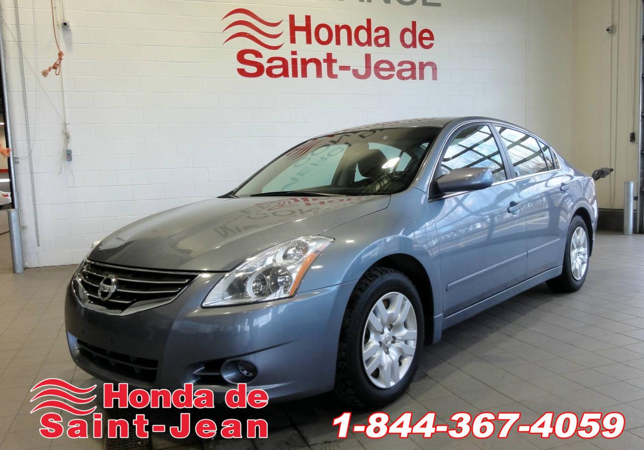 Used 2012 Nissan Altima 2.5 S CVT A/C GR. ELECTRIQUE for sale in St-Jean-Sur-Richelieu, QC