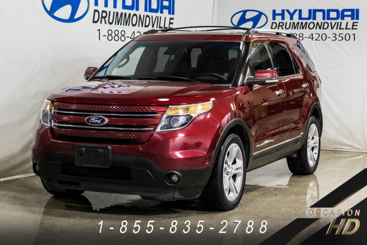 Used 2013 Ford Explorer LIMITED + AWD + NAVI + CAMERA + CUIR + 2 for sale in Drummondville, QC