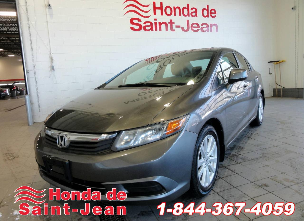 <a href=https://www.hondasj.ca/occasion/Honda-Civic-2012.html>https://www.hondasj.ca/occasion/Honda-Civic-2012.html</a>

POUR PRENDRE RENDEZ-VOUS POUR UN ESSAI ROUTIER OU POUR OBTENIR PLUS DE DÉTAILS, VOUS POUVEZ COMMUNIQUER SANS FRAIS AU : 1 844 367 4059 OU PAR COURRIEL : nicka@hondasj.ca OU PAR MESSAGE TEXTE AU : 514 928 8050 FINANCEMENT ET GARANTIE DISPONIBLE SUR PLACE!