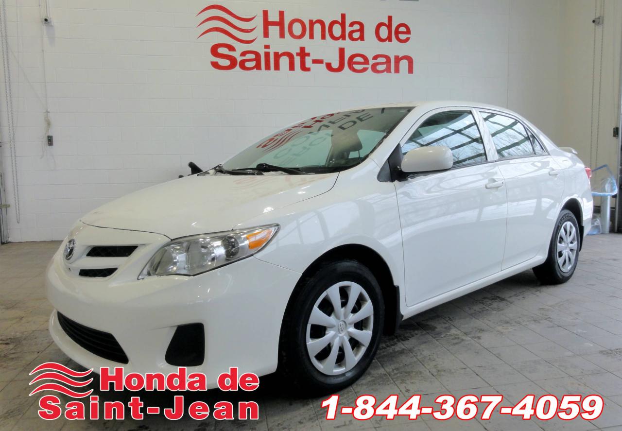 Used 2013 Toyota Corolla CE Automatique A/C for sale in St-Jean-Sur-Richelieu, QC