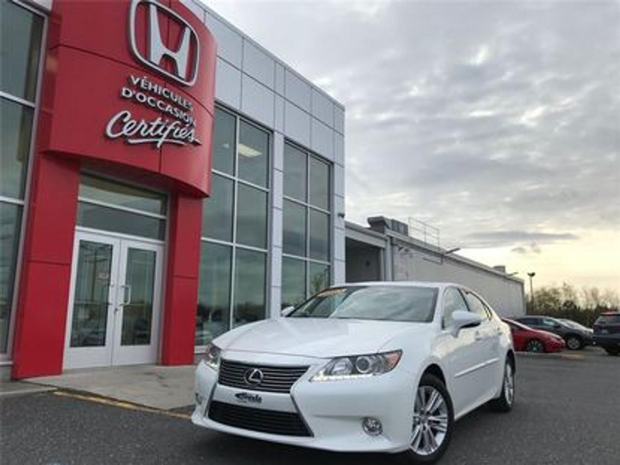 <a href=https://www.autoaubaine.com/Lexus-ES 350-c6948616.html>https://www.autoaubaine.com/Lexus-ES 350-c6948616.html</a>

BALANCE DE GARANTIE LEXUS TRANSFÉRABLE JUSQUAU 28 AOÛT 2018 OU 110 000 KM! Bas kilométrage et *** Financement alternatif *** disponible au meilleur taux. Demande de crédit rapide : www.hondaboisfrancs.com/fr/financement Concessionnaire Honda depuis plus de 40 ans! Honda des Bois-Francs, cest avant tout une équipe qui veille à ce que votre achat soit une expérience unique. Nos conseillers aux ventes sont des professionnels formés, avec expérience, qui sauront répondre à toutes vos questions et vous guider afin de choisir le véhicule que vous convoitez. Tous nos véhicules sont minutieusement inspectés et réparés avec soin par nos techniciens certifiés et un rapport Carproof vous est remis sur demande. Léquipe des ventes et du service vous accompagneront dans le processus dachat sans aucune pression. De plus, notre département de crédit vous offrira les meilleurs taux du marché. Laisser notre passion pour lautomobile vous transporter!