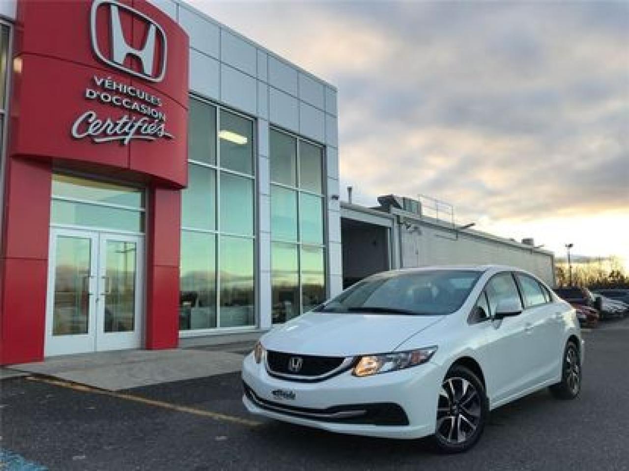 Used 2013 Honda Civic Sedan Ex for sale in Victoriaville, QC