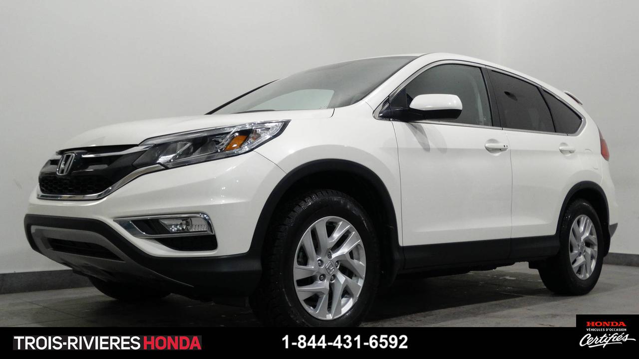<a href=https://www.troisriviereshonda.com/occasion/Honda-CRV-2015.html>https://www.troisriviereshonda.com/occasion/Honda-CRV-2015.html</a>

** CERTIFIÉ HONDA ** ASSISTANCE ROUTIÈRE ** BAS KILOMÉTRAGE ** Très propre, bien équipé, bluetooth, régulateur de vitesse, air climatisé, sièges chauffants, caméra de recul, démarrage sans clé, miroirs électriques et chauffants. port USB, siège électriques conducteur, commandes audio au volant, phares antibrouillards, aileron, vitres teintées, jantes en alliage, toit ouvrant. Véhicule fiable et inspecté par nos experts, prêt à partir !!! Garantie prolongée disponible ainsi quéchange accepté. Lhistorique du rapport Carproof accompagne tous nos véhicules récents et bien entretenus.

Chez Trois-Rivières Honda, venez faire lessai de cette unité inspectée. Première, deuxième et troisième chance au crédit disponible. 

Vous pouvez également profiter du programme Certifié Honda, qui est admissible aux véhicules Honda 2013-2014-2015-2016-2017 doccasion. La garantie de 7 ans/160 000 km (Fit et Civic) ou 6 ans/120 000 km (autres modèles Honda) et les taux de financement avantageux à partir de 2.99% sont disponibles selon le modèle sélectionné. Contactez un conseiller doccasion ou faites une demande de crédit en ligne au www.troisriviereshonda.com

Linspection certifiée comprend les freins, les pneus, la suspension, les roues, les mags, les filtres, les huiles, les liquides, les entretiens recommandés et lhistorique Carproof.

Exclusivités
Garantie de bon fonctionnement incluse sur tous nos véhicules.  Nous payons le maximum pour votre véhicule déchange + TPS & TVQ.  Évaluation gratuite effectuée par nos spécialistes. 
Plus de 300 véhicules de toutes marques en inventaire. Le plus grand choix de véhicules neufs et doccasion à Trois-Rivières.