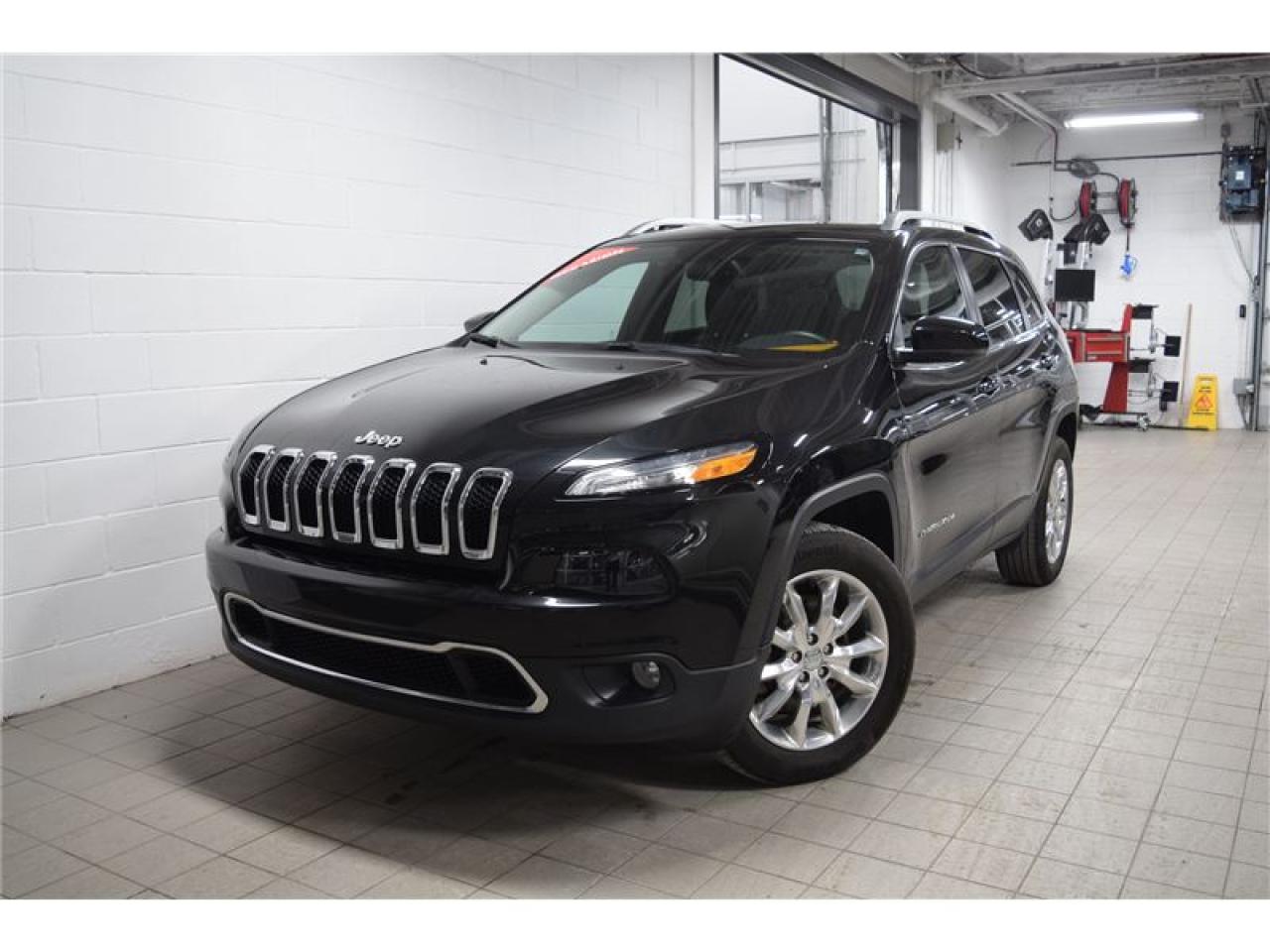 Used 2016 Jeep Cherokee Ltd-4x4-Cuir-Mags for sale in Mascouche, QC