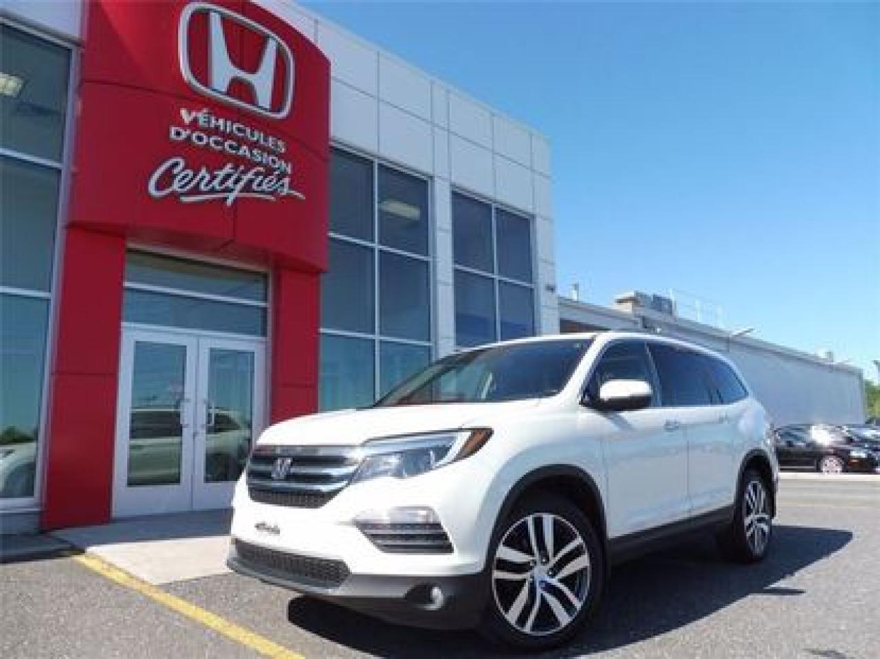 Used 2016 Honda Pilot Touring Gar. Prol for sale in Victoriaville, QC