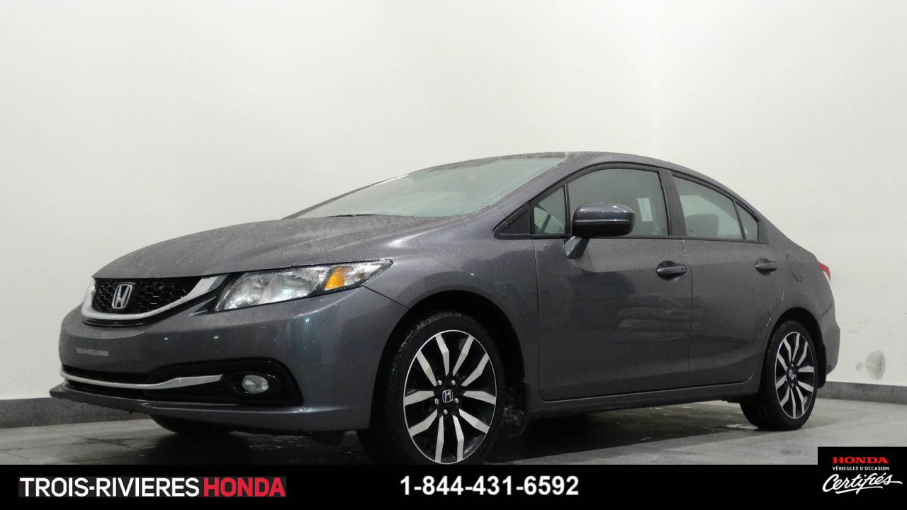 Used 2014 Honda Civic Touring cuir GPS toit ouvrant for sale in Trois-Rivières, QC