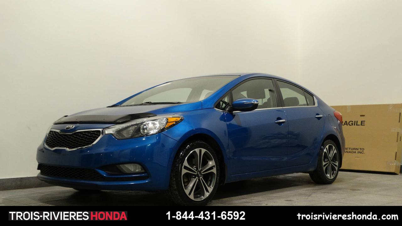 <a href=https://www.troisriviereshonda.com/occasion/Kia-Forte-2014.html>https://www.troisriviereshonda.com/occasion/Kia-Forte-2014.html</a>

Véhicule jamais accidenté et un seul propriétaire !!! Très propre, bien équipé, bluetooth, régulateur de vitesse, air climatisé, sièges chauffants, port USB, caméra de recul, phares antibrouillards, jantes en alliage, commandes audio au volant, protège-capot. Véhicule fiable et inspecté par nos experts, prêt à partir !!! Garantie prolongée disponible ainsi quéchange accepté. Lhistorique du rapport Carproof accompagne tous nos véhicules récents et bien entretenus.

Chez Trois-Rivières Honda, venez faire lessai de cette unité inspectée. Première, deuxième et troisième chance au crédit disponible. 

Contactez un conseiller doccasion ou faites une demande de crédit en ligne au www.troisriviereshonda.com

Exclusivités
Garantie de bon fonctionnement incluse sur tous nos véhicules.  Nous payons le maximum pour votre véhicule déchange + TPS & TVQ.  Évaluation gratuite effectuée par nos spécialistes. 
Plus de 300 véhicules de toutes marques en inventaire. Le plus grand choix de véhicules neufs et doccasion à Trois-Rivières.