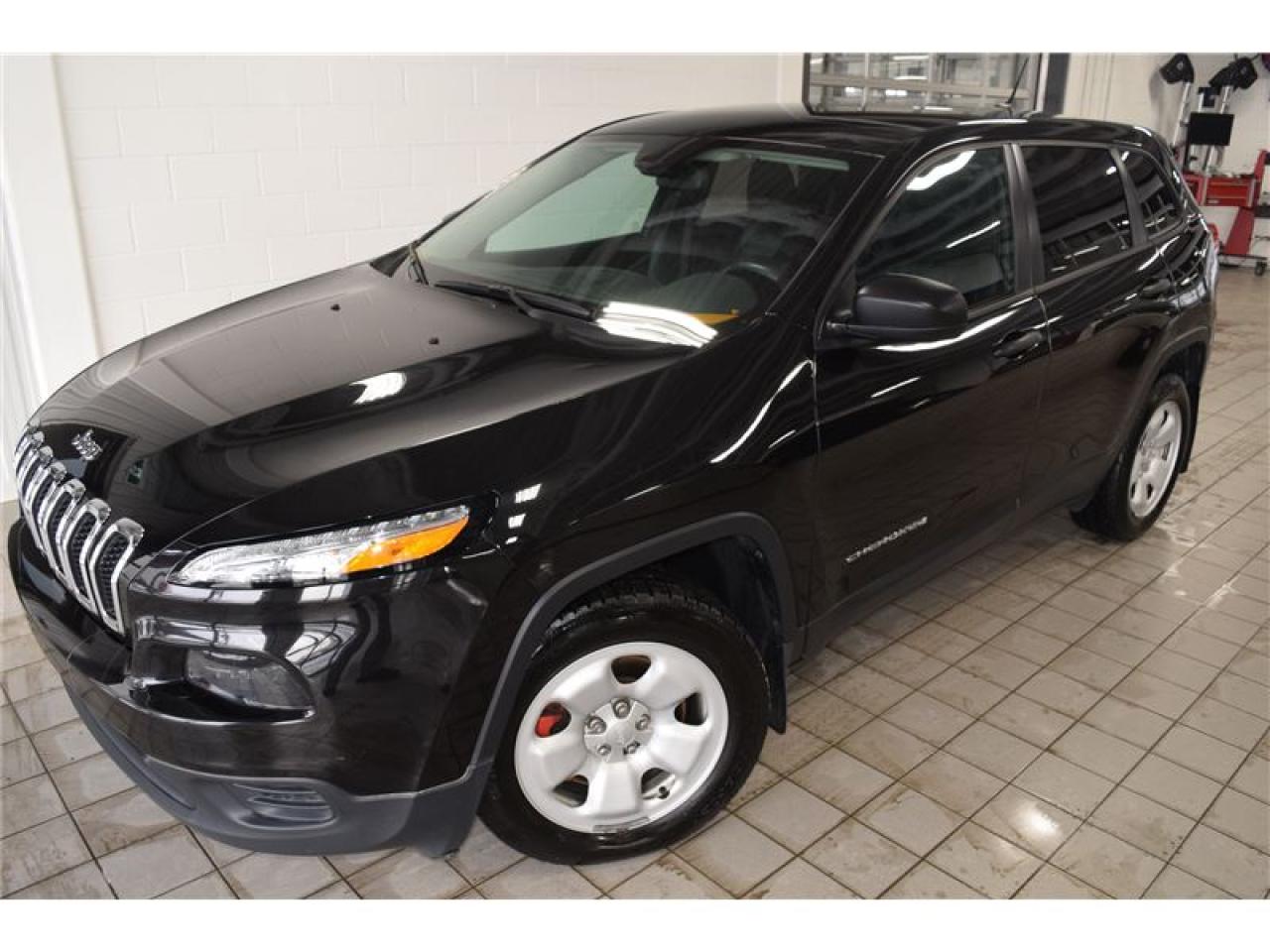 Used 2016 Jeep Cherokee Sport-V6-A/c-9vit for sale in Mascouche, QC