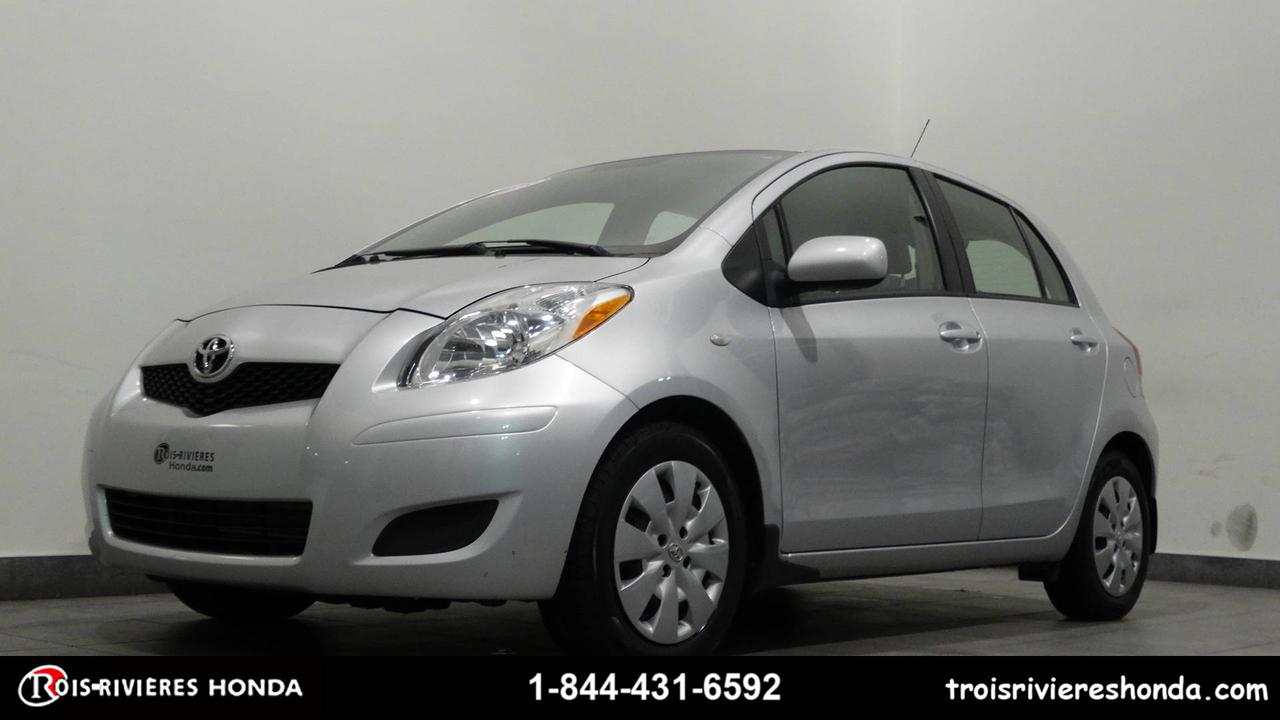 <a href=https://www.troisriviereshonda.com/occasion/Toyota-Yaris-2010.html>https://www.troisriviereshonda.com/occasion/Toyota-Yaris-2010.html</a>

Air climatisé, miroirs électriques, vitres électriques, enjoliveurs de roues, bas kilométrage. Véhicule fiable et inspecté par nos experts, prêt à partir !!! Garantie prolongée disponible ainsi quéchange accepté. Lhistorique du rapport Carproof accompagne tous nos véhicules récents et bien entretenus.

Chez Trois-Rivières Honda, venez faire lessai de cette unité inspectée. Première, deuxième et troisième chance au crédit disponible. 

Contactez un conseiller doccasion ou faites une demande de crédit en ligne au www.troisriviereshonda.com

Exclusivités
Garantie de bon fonctionnement incluse sur tous nos véhicules.  Nous payons le maximum pour votre véhicule déchange + TPS & TVQ.  Évaluation gratuite effectuée par nos spécialistes. 
Plus de 300 véhicules de toutes marques en inventaire. Le plus grand choix de véhicules neufs et doccasion à Trois-Rivières.