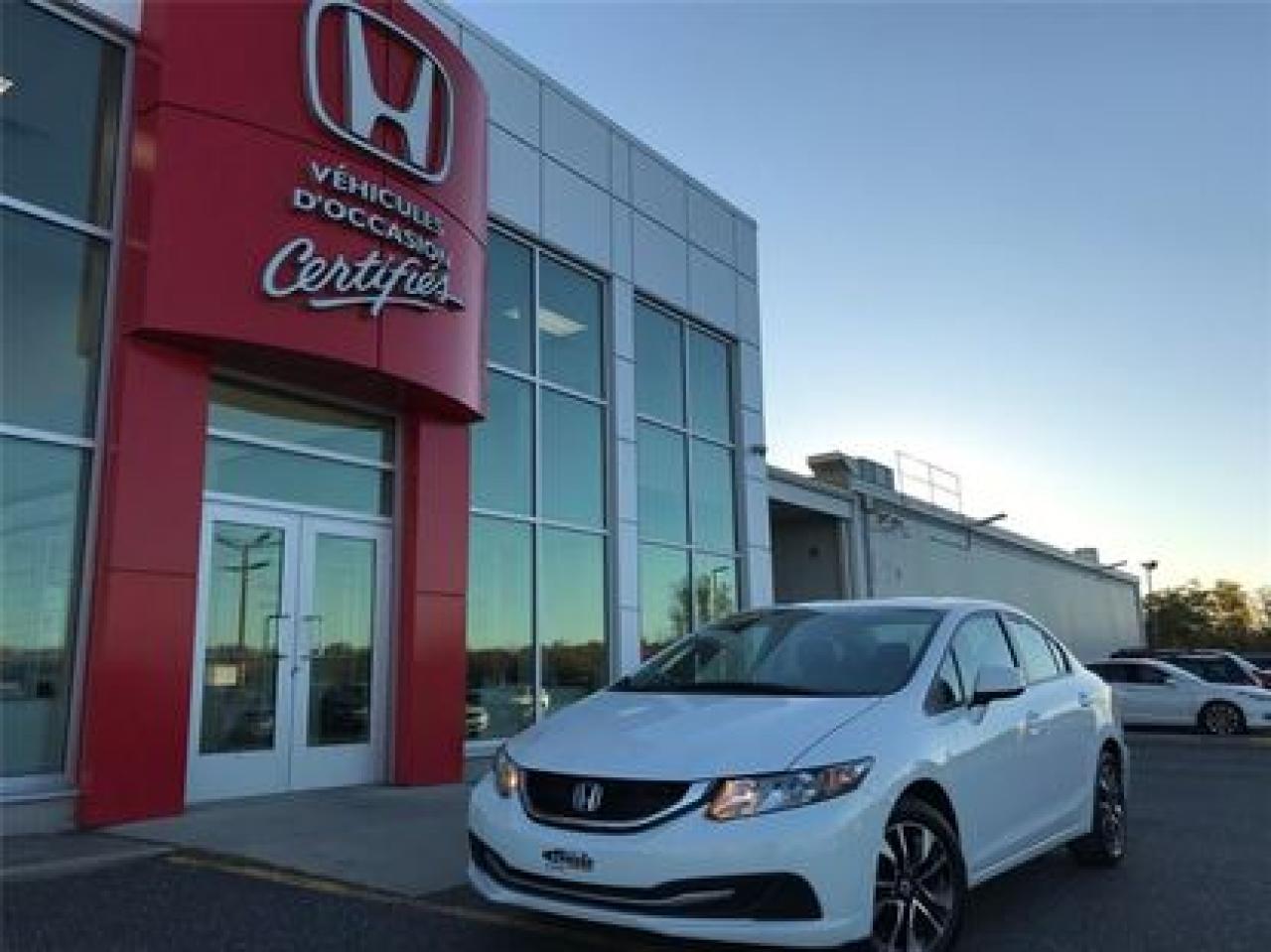 Used 2013 Honda Civic EX for sale in Victoriaville, QC