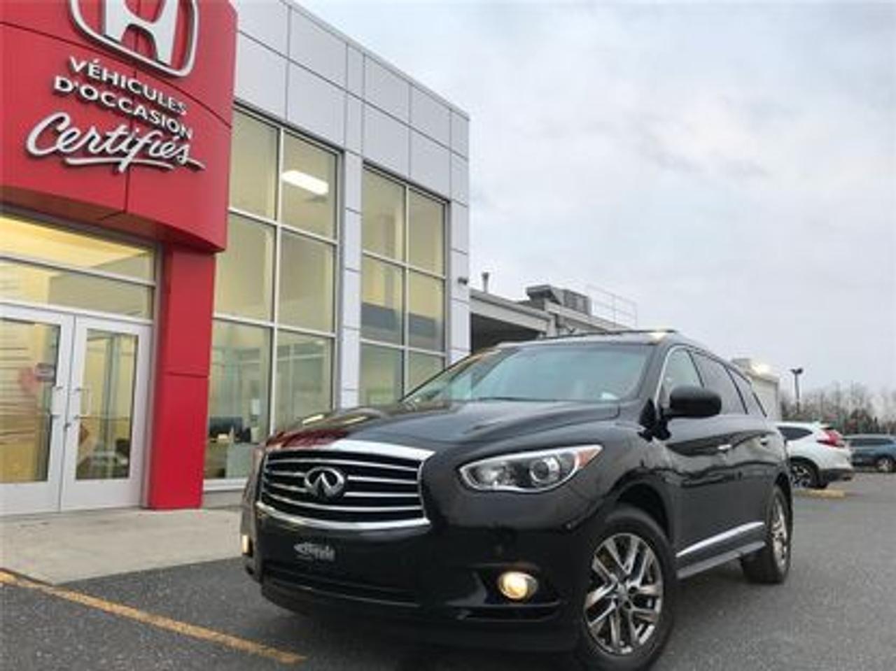 <a href=https://www.autoaubaine.com/Infiniti-Qx60-c6972569.html>https://www.autoaubaine.com/Infiniti-Qx60-c6972569.html</a>

emande de crédit rapide : www.hondaboisfrancs.com/fr/financement Concessionnaire Honda depuis plus de 40 ans! Honda des Bois-Francs, cest avant tout une équipe qui veille à ce que votre achat soit une expérience unique. Nos conseillers aux ventes sont des professionnels formés, avec expérience, qui sauront répondre à toutes vos questions et vous guider afin de choisir le véhicule que vous convoitez. Tous nos véhicules sont minutieusement inspectés et réparés avec soin par nos techniciens certifiés et un rapport Carproof vous est remis sur demande. Léquipe des ventes et du service vous accompagneront dans le processus dachat sans aucune pression. De plus, notre département de crédit vous offrira les meilleurs taux du marché. Laisser notre passion pour lautomobile vous transporter!