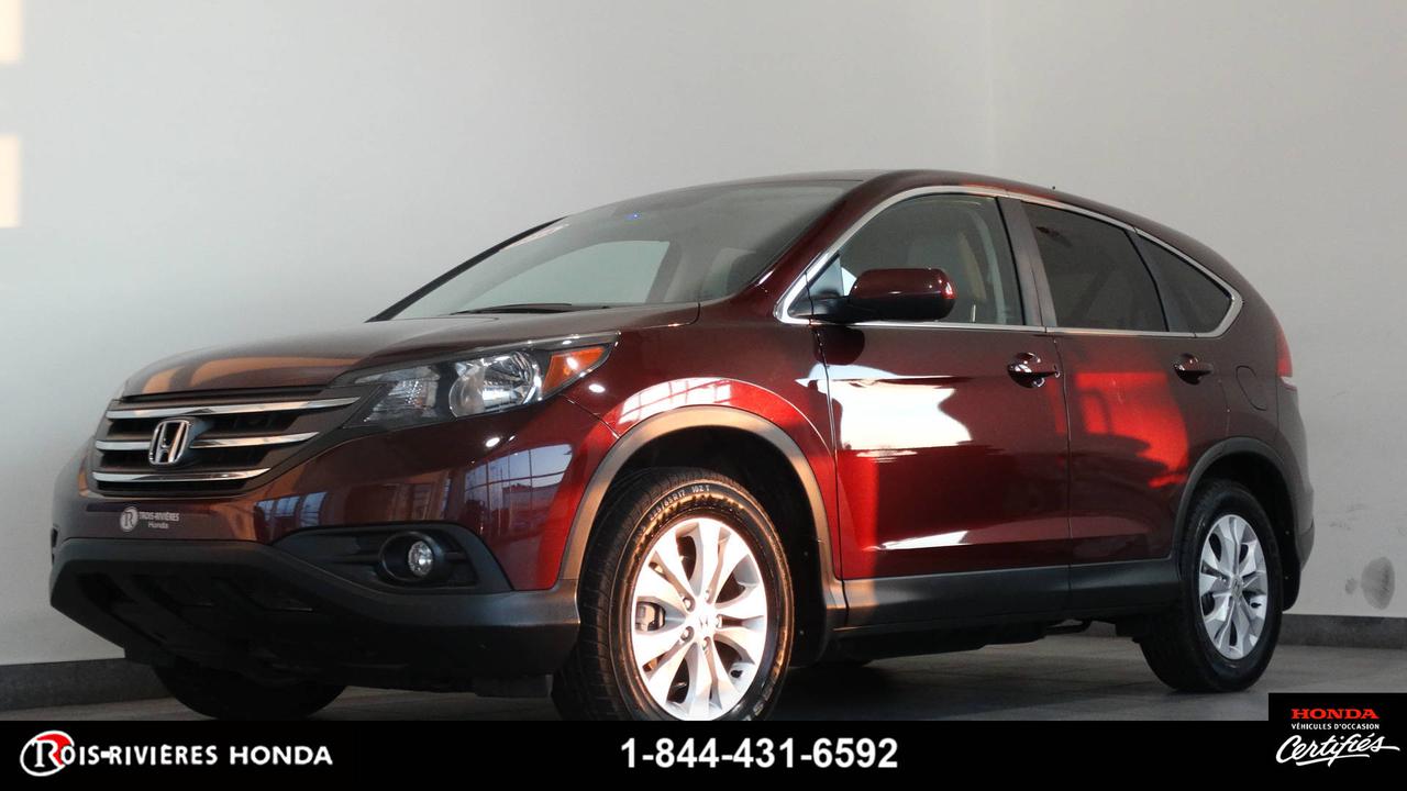 <a href=https://www.troisriviereshonda.com/occasion/Honda-CRV-2014.html>https://www.troisriviereshonda.com/occasion/Honda-CRV-2014.html</a>

** CERTIFIÉ HONDA ** Véhicule jamais accidenté et un seul propriétaire !!! Très propre, bien équipé, bluetooth, régulateur de vitesse, air climatisé, sièges chauffants, toit ouvrant, jantes en alliage, caméra de recul, miroirs électriques et chauffants, port USB, commandes audio au volant, phares antibrouillards, vitres teintées, protège-capot (pp-tape). Véhicule fiable et inspecté par nos experts, prêt à partir !!! Garantie prolongée disponible ainsi quéchange accepté. Lhistorique du rapport Carproof accompagne tous nos véhicules récents et bien entretenus.

Chez Trois-Rivières Honda, venez faire lessai de cette unité inspectée. Première, deuxième et troisième chance au crédit disponible. 

Vous pouvez également profiter du programme Certifié Honda, qui est admissible aux véhicules Honda 2013-2014-2015-2016-2017 doccasion. La garantie de 7 ans/160 000 km (Fit et Civic) ou 6 ans/120 000 km (autres modèles Honda) et les taux de financement avantageux à partir de 2.99% sont disponibles selon le modèle sélectionné. Contactez un conseiller doccasion ou faites une demande de crédit en ligne au www.troisriviereshonda.com

Linspection certifiée comprend les freins, les pneus, la suspension, les roues, les mags, les filtres, les huiles, les liquides, les entretiens recommandés et lhistorique Carproof.

Exclusivités
Garantie de bon fonctionnement incluse sur tous nos véhicules.  Nous payons le maximum pour votre véhicule déchange + TPS & TVQ.  Évaluation gratuite effectuée par nos spécialistes. 
Plus de 300 véhicules de toutes marques en inventaire. Le plus grand choix de véhicules neufs et doccasion à Trois-Rivières.