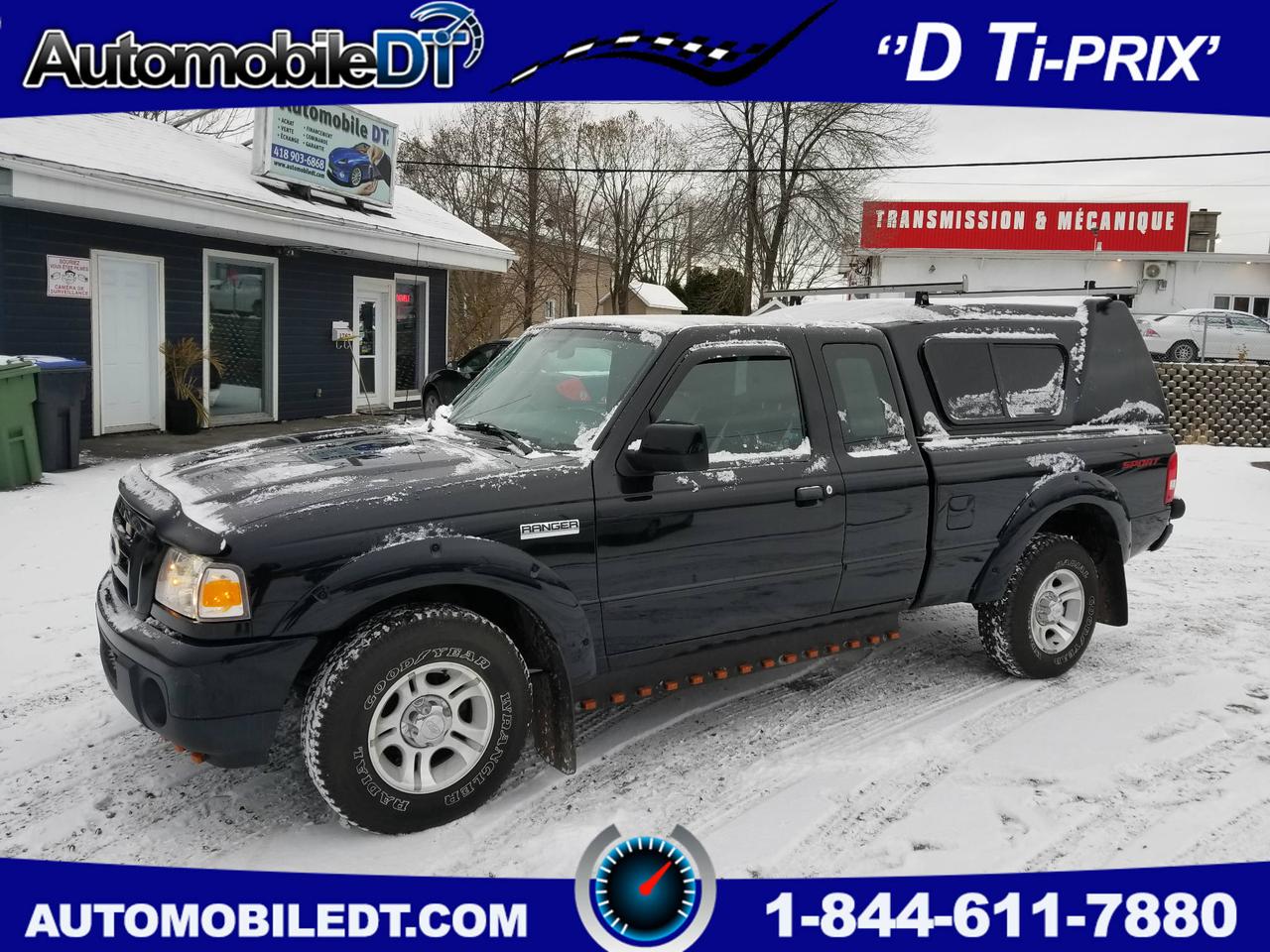 <a href=https://www.automobiledt.com/occasion/Ford-Ranger-2010.html>https://www.automobiledt.com/occasion/Ford-Ranger-2010.html</a>

Ford Ranger 2010 2X4 Manuelle très propre! avec seulement 155012KM  Boite de fibre rack toit Mags V-6 4L **** 6488$ ***

Possibilité dune garantie de 1 an 15000km sur groupes motopropulseur VISA,MASTER ET INTÉRAC ACCEPTÉ 

Ont reprend votre véhicules déchange passez nous la montrer pour une évaluation gratuit! ***Venez nous rencontrer! Plus de 30 véhicules à D Ti- prix, nous nous spécialisons dans les moins de 5 000$. Situé à cinq minutes du pont de Québec, 1767 boulevard Guillaume-Couture Saint-Romuald,Qc G6W 3P3. Nous sommes reconnus pour notre services après vente IMPECCABLE
Financement à partir de 4.99% avec Banque National Scotia TD Caisse POP Financement Accord D 27$Semaines/36mois Taxe et transsit inclus!..*** 7 jours 418-903-6868 ***
Pour voir notre inventaire AutomobileDT. com Chez Automobile DT Toujours D Ti-prix!!!! Membre Amvoq!