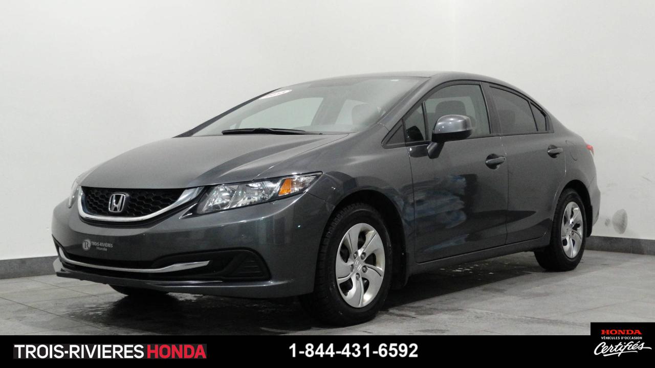 Used 2013 Honda Civic LX bluetooth air climatisé for sale in Trois-Rivières, QC