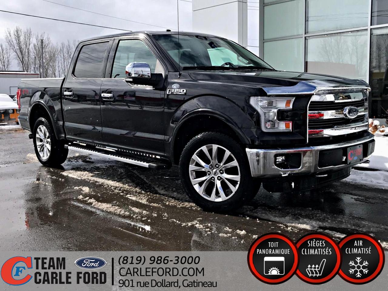 Used 2015 Ford F-150 Ford F-150 2015 SuperCrew Lariat 502A, 5 for sale in Gatineau, QC