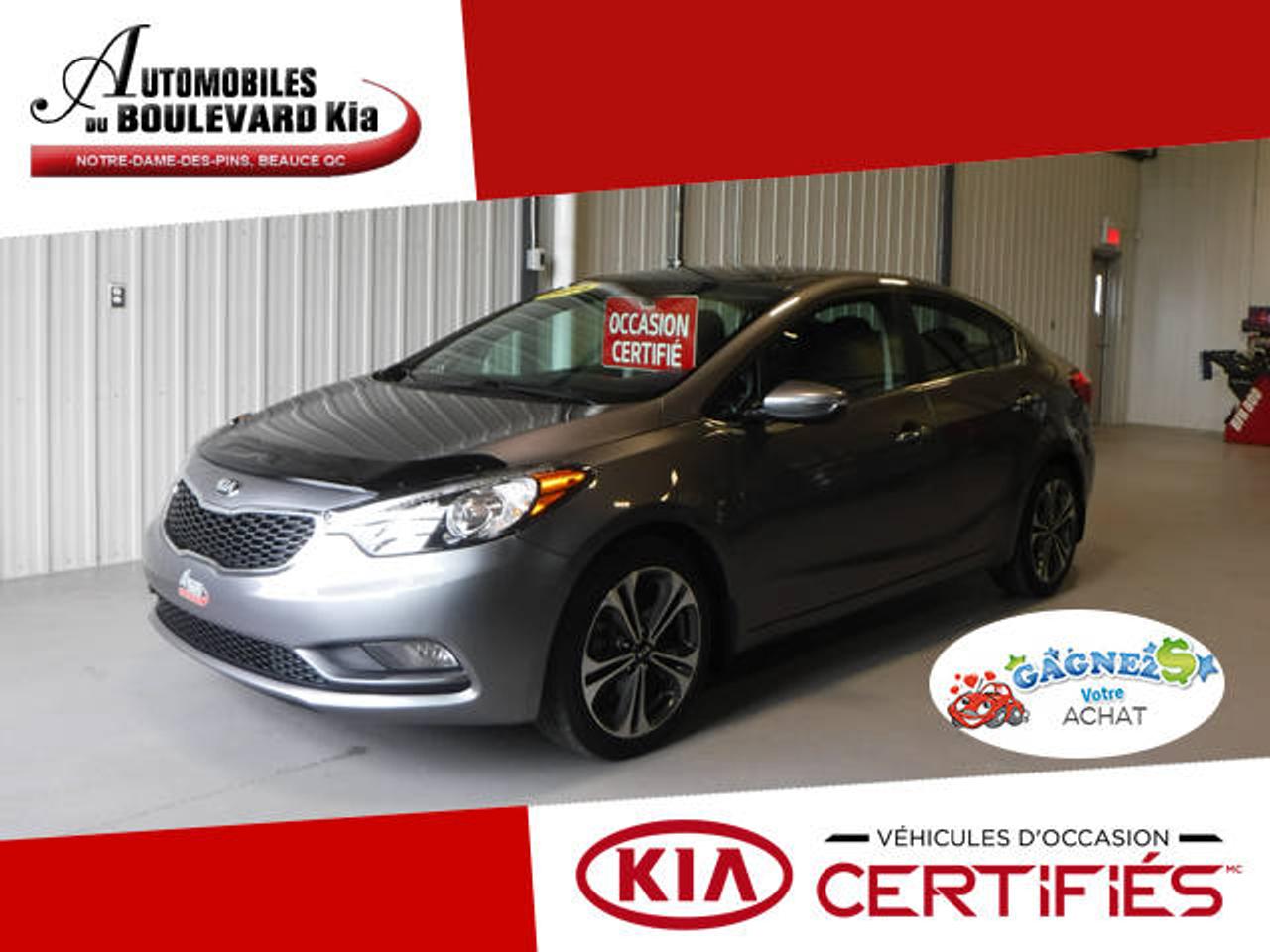 <a href=https://www.autoblvd.ca/occasion/Kia-Forte-2014.html>https://www.autoblvd.ca/occasion/Kia-Forte-2014.html</a>

KIA Forte EX Auto - 2.0L GDI , Mags 17 , lumière Del , modèle très bien équipé avec Système info-divertissement + Caméra Recul, Volant Gainé Cuir, Régulateur de vitesses, Power Sterring Mode ( Sport / Normal ) Air Climatisée, Mirroir rabattable électrique , Groupe électrique , Garantie KIA 5ans ou 100 000KM  jusquau 4 Février 2019
*** 1 SEUL PROPRIO ***

Nous offrons le meilleur prix pour votre véhicule déchange, évaluez le gratuitement avec un de nos conseiller. 

Chez Automobiles du Boulevard KIA on en fait « TOUJOURS PLUS »  financement 100% approuvé meilleur taux garanti
