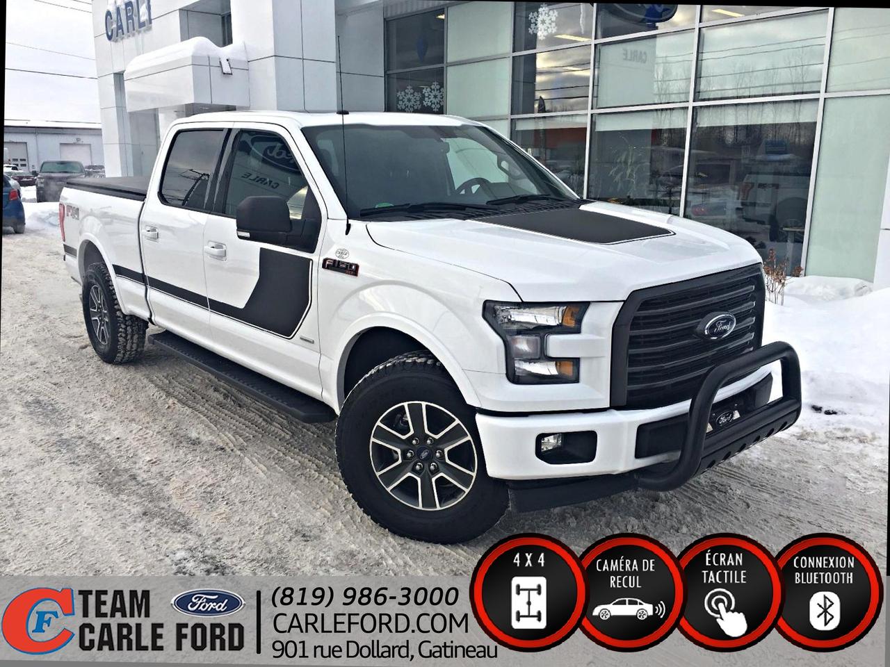 <a href=https://www.carleford.com/occasion/Ford-F150-2017.html>https://www.carleford.com/occasion/Ford-F150-2017.html</a>

Air climatisé..Portes électriques..vitres électriques..sièges électriques..my Ford touch..radio/cd..régulateur de vitesse..toit panoramique..ensemble de remorquage..tailler back up assist..ensemble de remorquage Max..caméra de recul..sonar de recul..bluetooth..marche-pieds