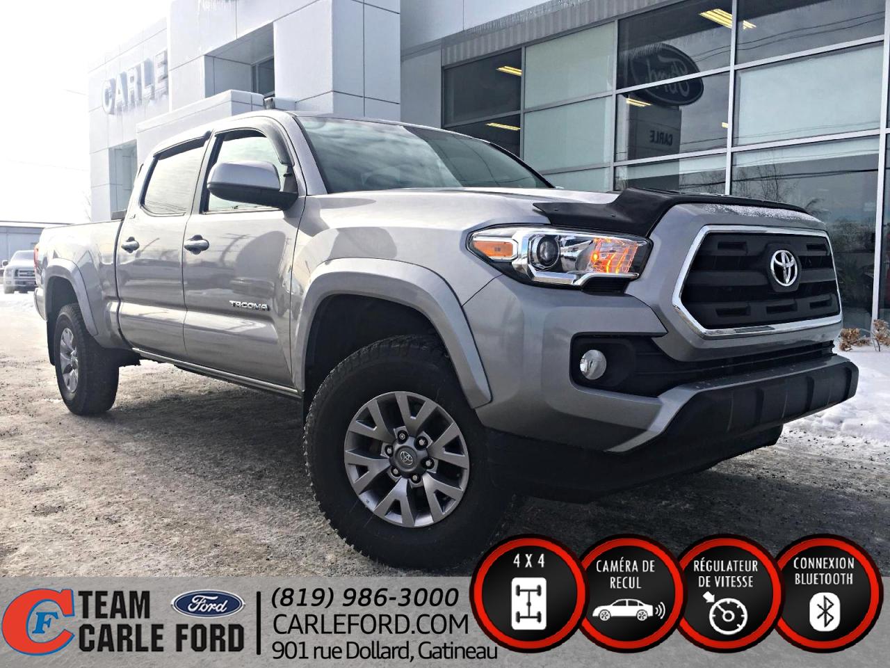 Used 2016 Toyota Tacoma Toyota Tacoma SR5 2016 4x4, bluetooth for sale in Gatineau, QC