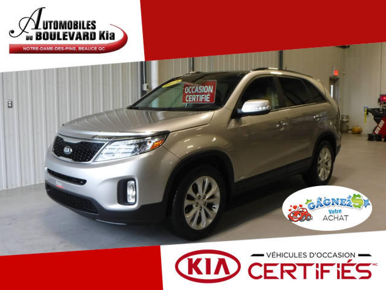 Used 2015 Kia Sorento EX TOIT PANO V6 3.3L AWD CUIR for sale in Notre-Dame-des-Pins, QC